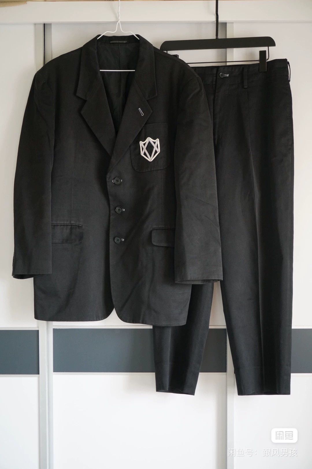 Yohji Yamamoto Yohji Yamamoto Pour Homme 03Ss Suit - -DMC Size US M / EU 48-50 / 2 - 1 Thumbnail