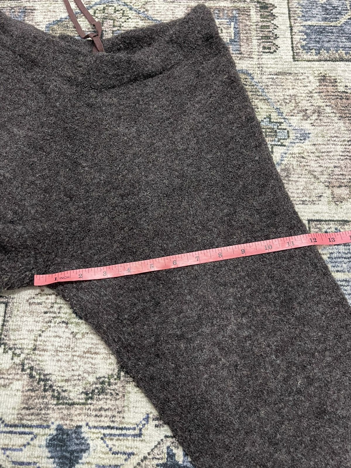 Y's YOHJI YAMAMOTO Y’s for living Flared Mohair Pants Size US 30 / EU 46 - 14 Thumbnail