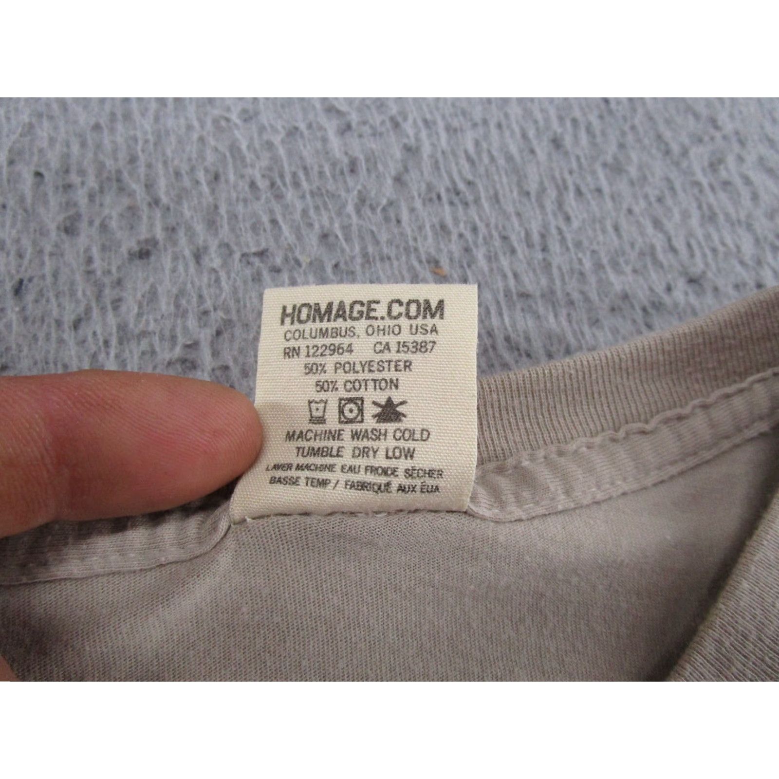 Vintage Homage Where’s The Beef Wendy’s Restaurant Slogan Shirt Size L USA Made Read Size US L / EU 52-54 / 3 - 5 Thumbnail