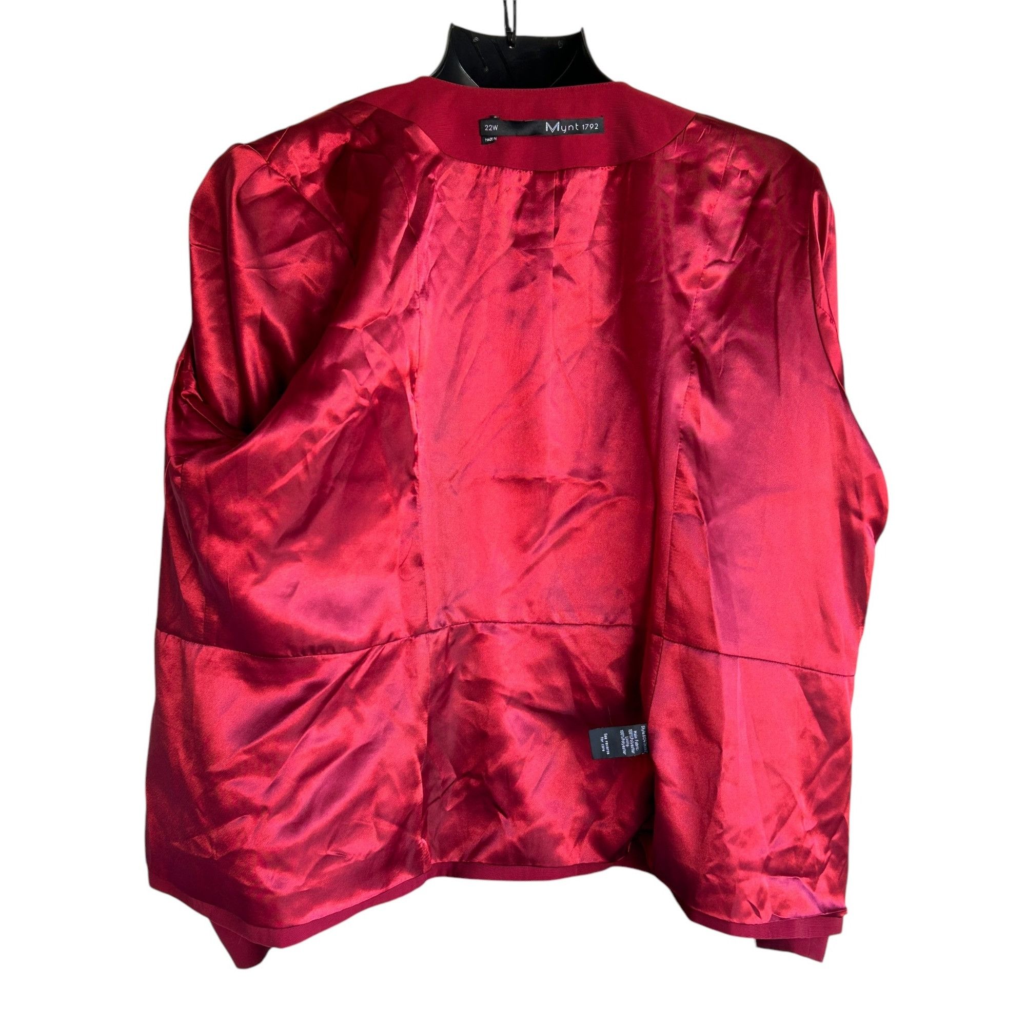 Other Womens Mynt 1792 Career professional Red blazer Plus size 2 Size 3XL / US 20-22 - 5 Thumbnail