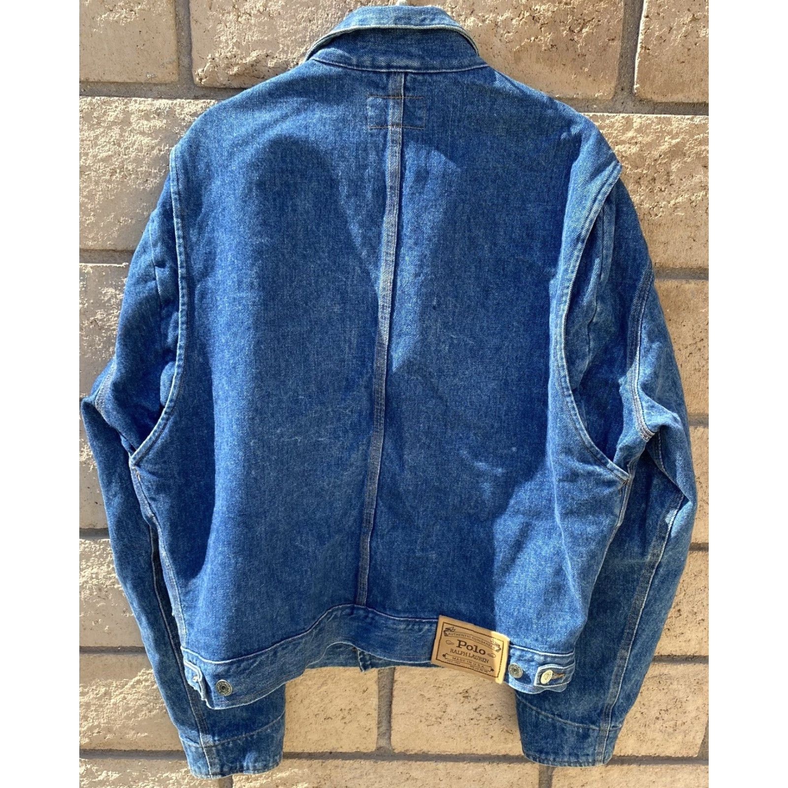 Polo Ralph Lauren VINTAGE Polo Ralph Lauren Denim Jacket Shirt Mens Jacket M Blue 90s Western Outdoor Denim Jacket Polo Ralph Lauren Size US M / EU 48-50 / 2 - 4 Thumbnail