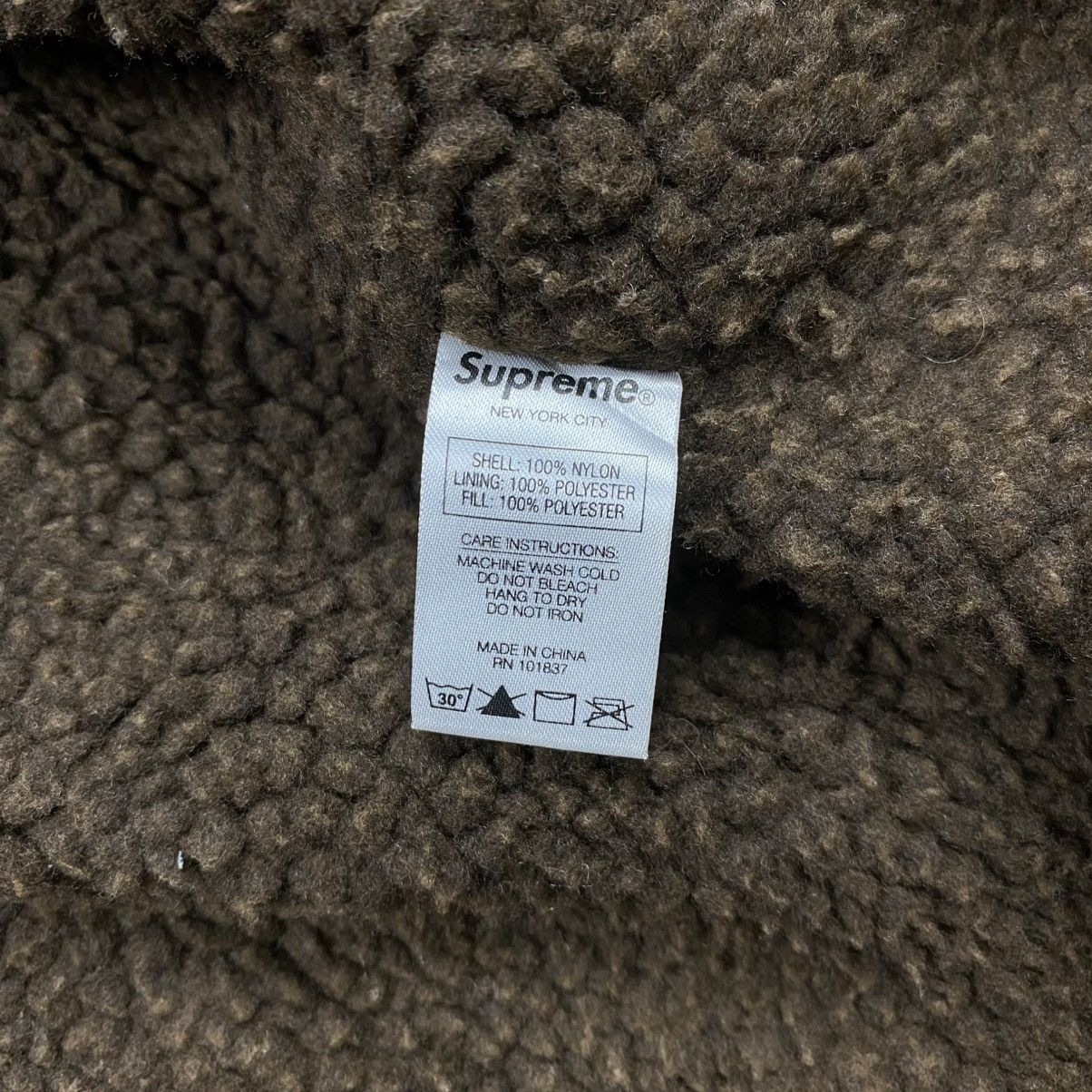 Supreme Supreme hooded nylon jacket brown Size US M / EU 48-50 / 2 - 8 Thumbnail