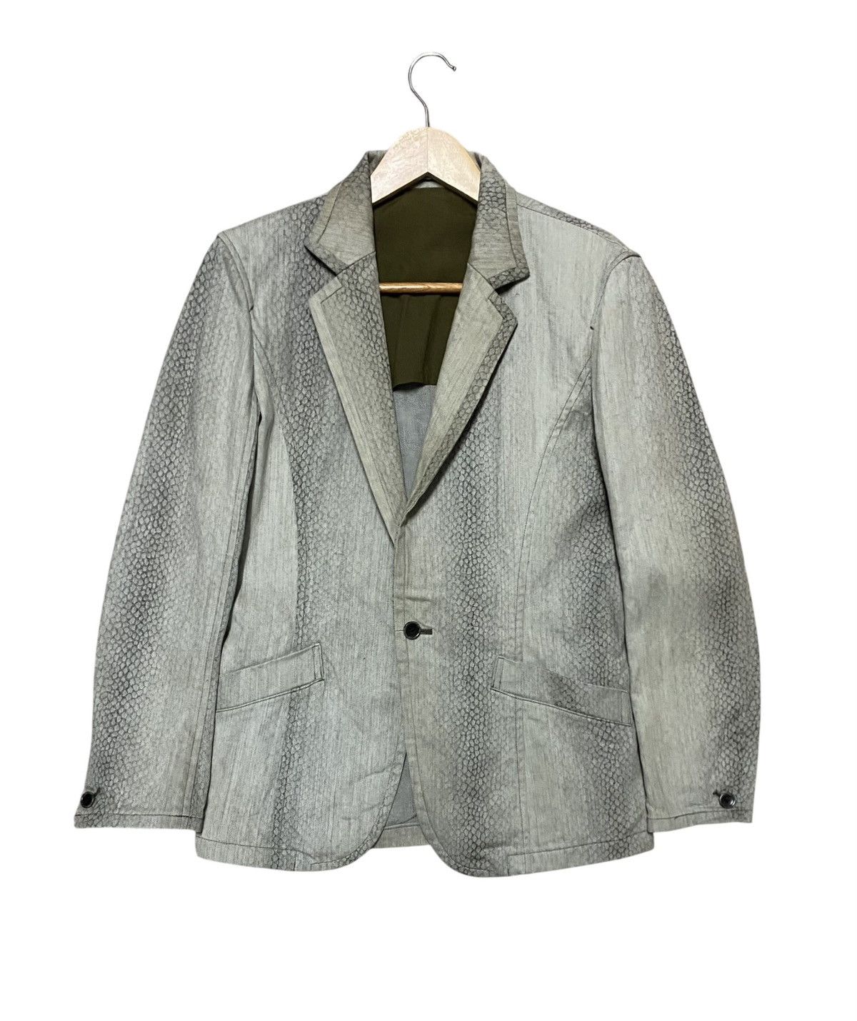 Tornado Mart Very Rare Vintage Brand Tornado Mart Snake Skin Jacket 2000s Size US M / EU 48-50 / 2 - 1 Thumbnail