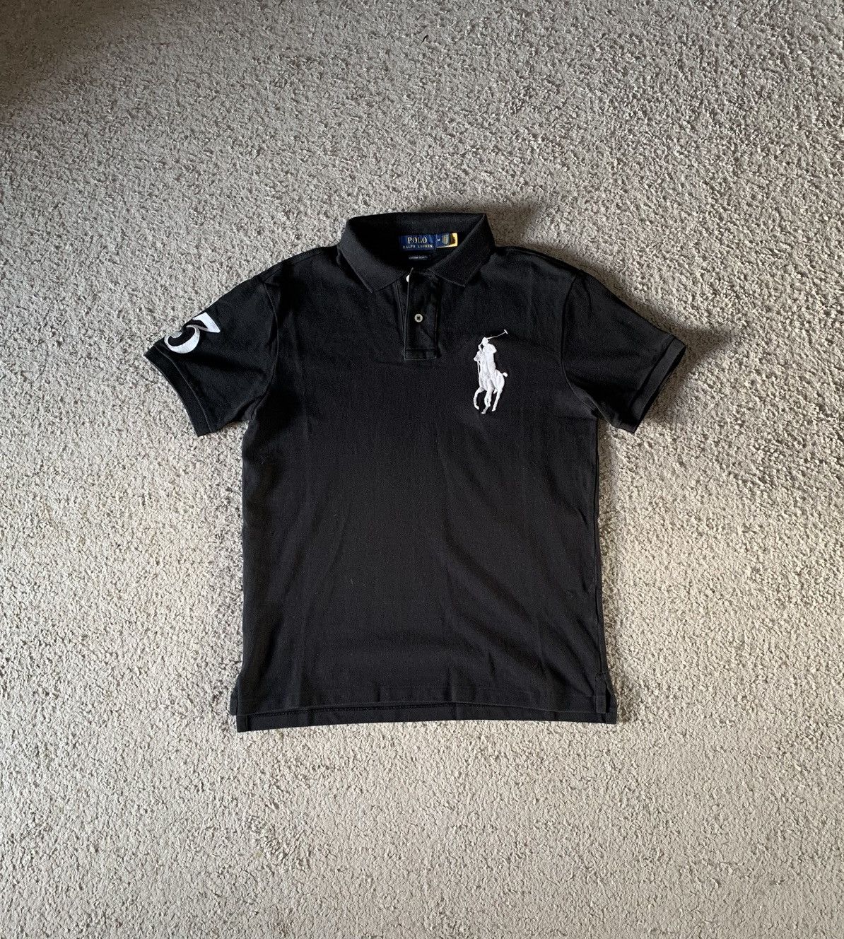 Polo Ralph Lauren Black Big Pony Shirt 3