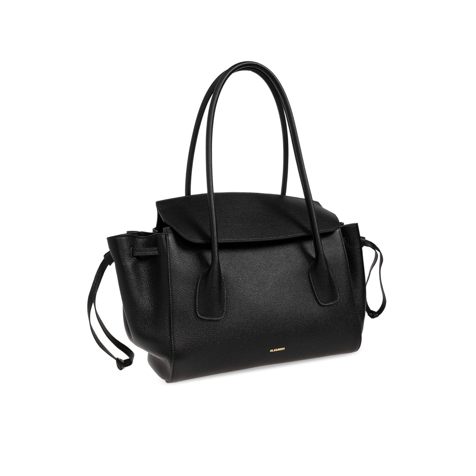 Jil Sander JIL SANDER Shopper Black Leather Shoulder Bag New & Authenti Size ONE SIZE - 3 Thumbnail