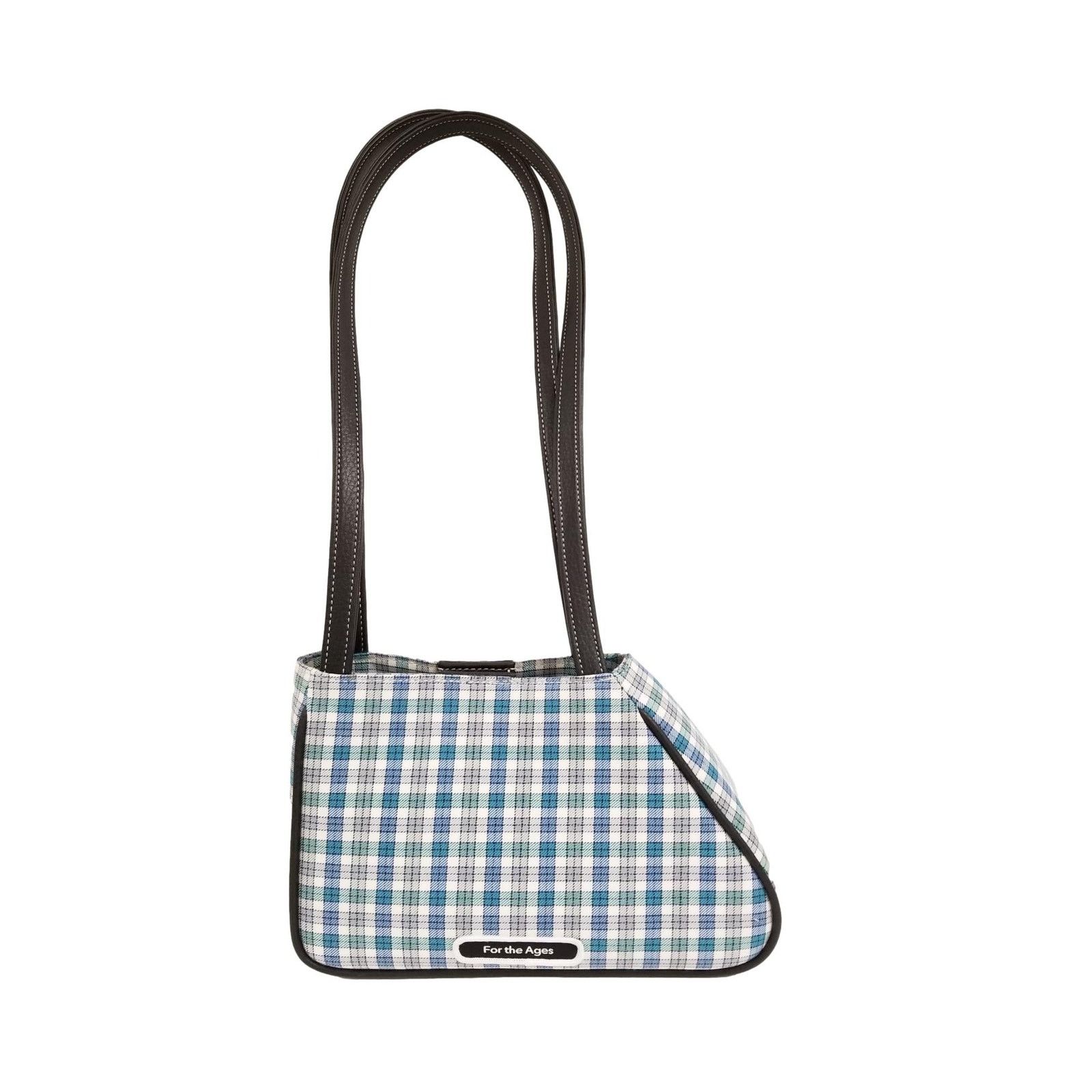 Other Sophia Asymmetrical Small Tote in Bijou Blue Plaid Size ONE SIZE - 1 Thumbnail
