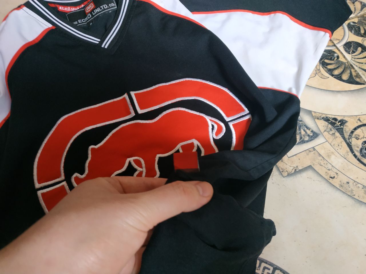 Ecko Unltd. VINTAGE ECKO UNLTD. RHINO EMBROIDERED JERSEY — CYBER Y2K Size US M / EU 48-50 / 2 - 9 Thumbnail