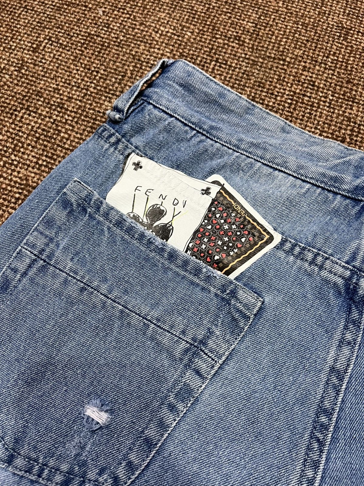 Fendi Fendi fiend ripped jeans Size US 32 / EU 48 - 14 Thumbnail
