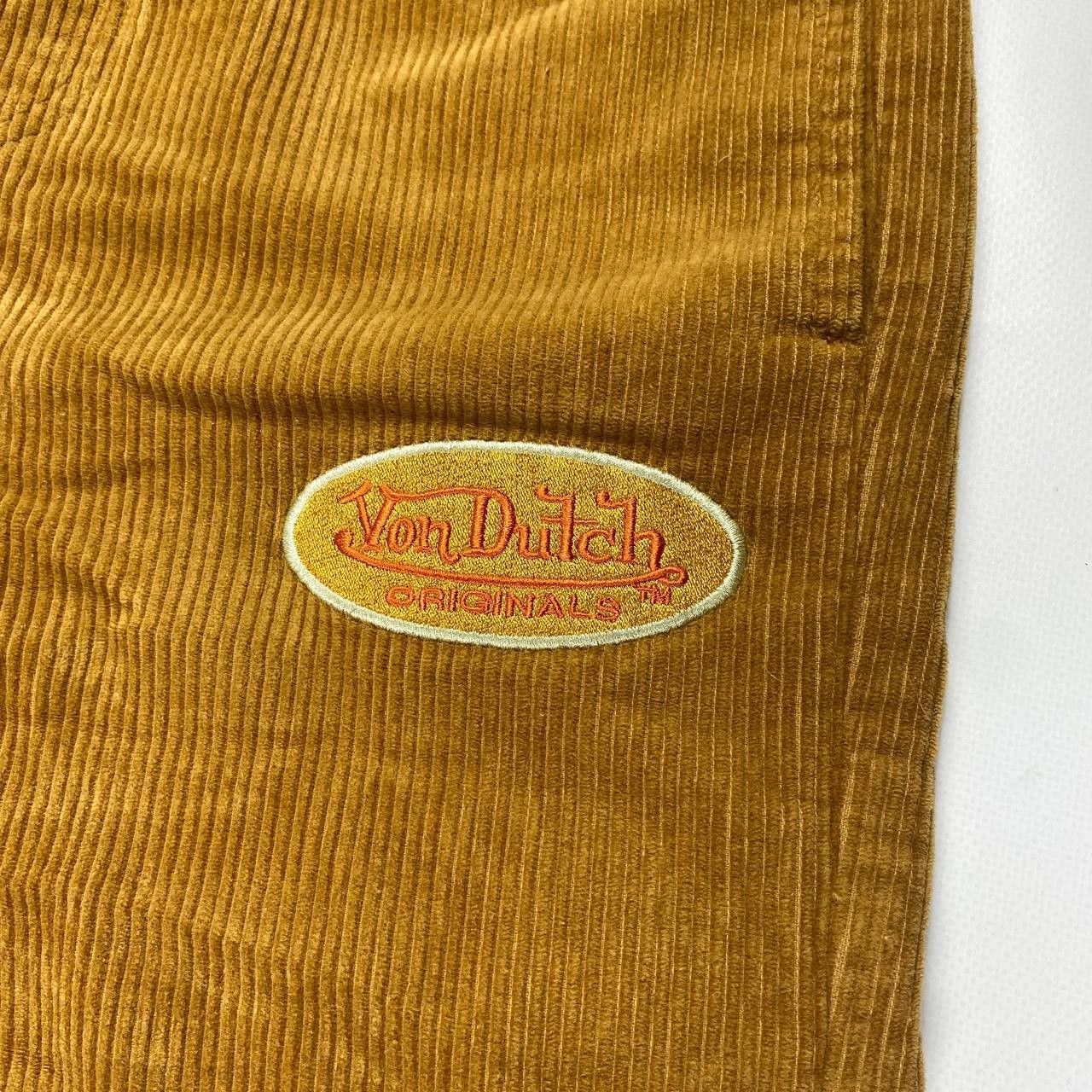 Von Dutch Von Dutch Originals Corduroy Pant Straight Raby brown Size US 32 / EU 48 - 4 Thumbnail