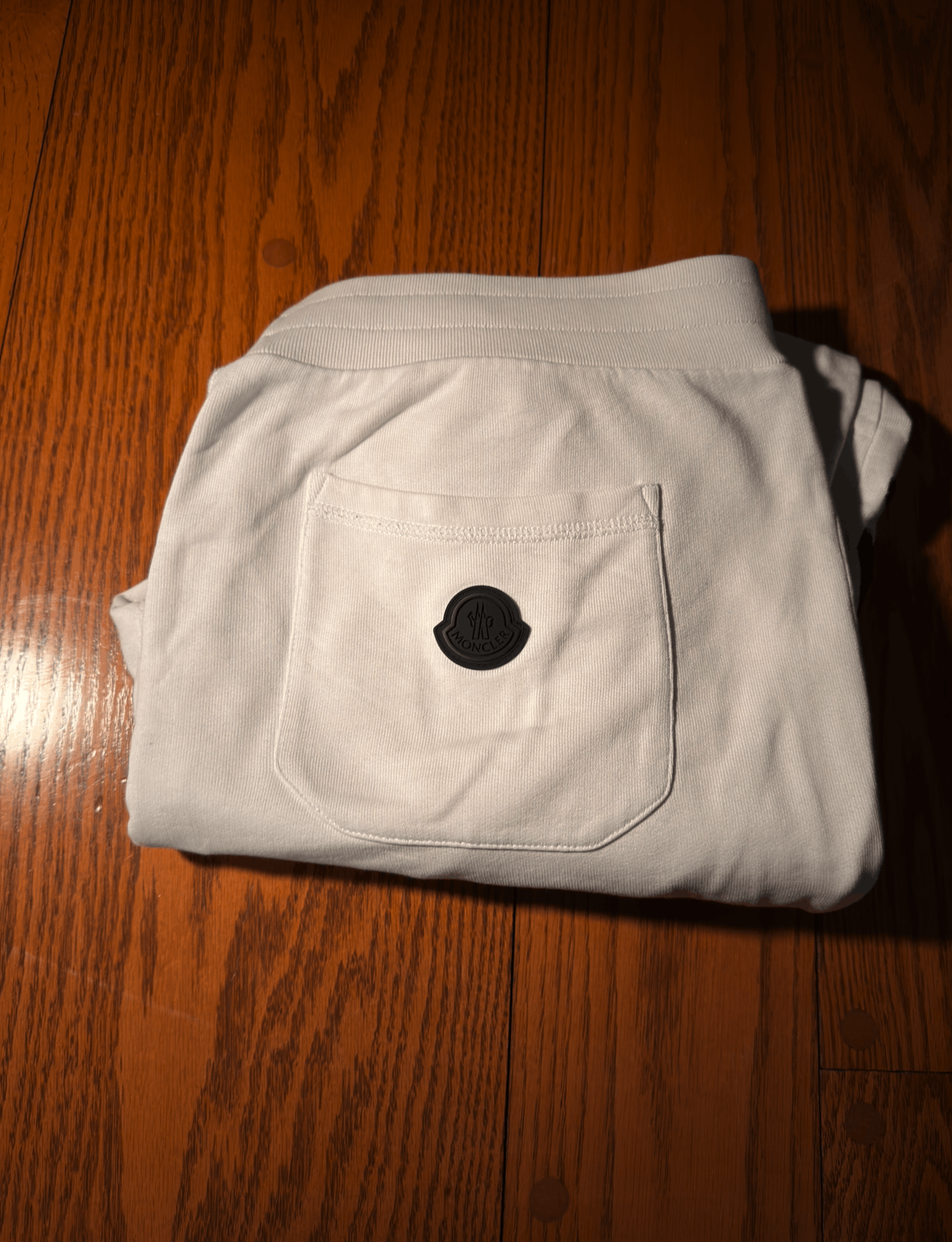 Moncler Tapered Logo-Embroidered Cotton-Jersey Sweatpants Size US 34 / EU 50 - 2 Thumbnail