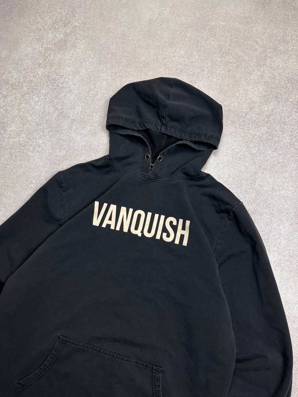 Vanquish Vintage Vanquish Spellout Boxy Hoodie XL Size US XL / EU 56 / 4 - 2 Thumbnail