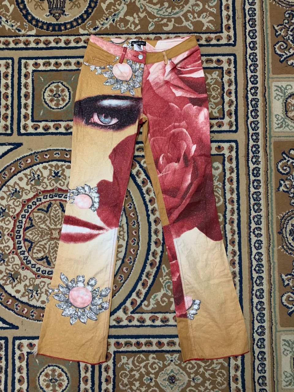 Bebe bebe full print pants Size 29" - 2 Thumbnail