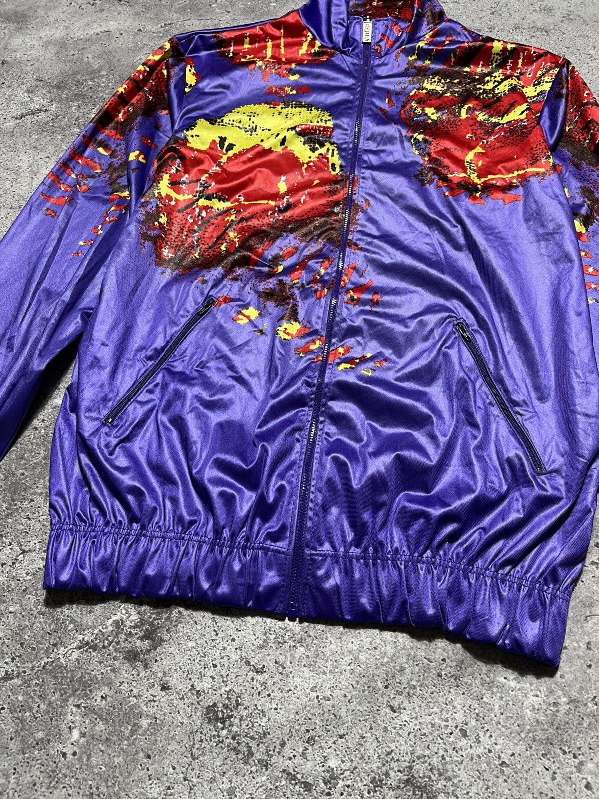 Vintage Vintage Cycling Made in Italy Zip Track L size long jersey Size US L / EU 52-54 / 3 - 4 Thumbnail