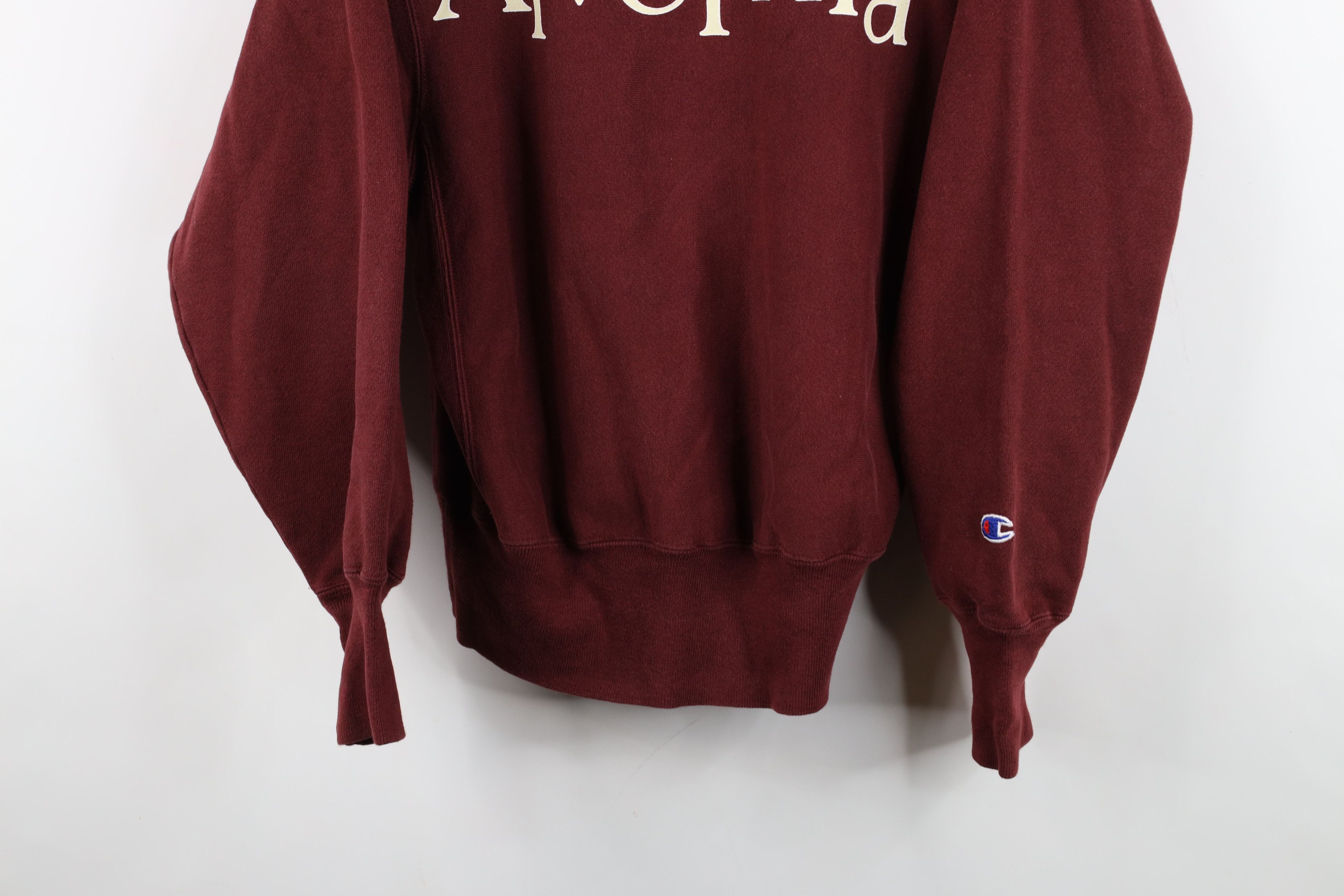 Champion Vintage 90s Champion Reverse Weave Crewneck Sweatshirt Red Size US S / EU 44-46 / 1 - 3 Thumbnail