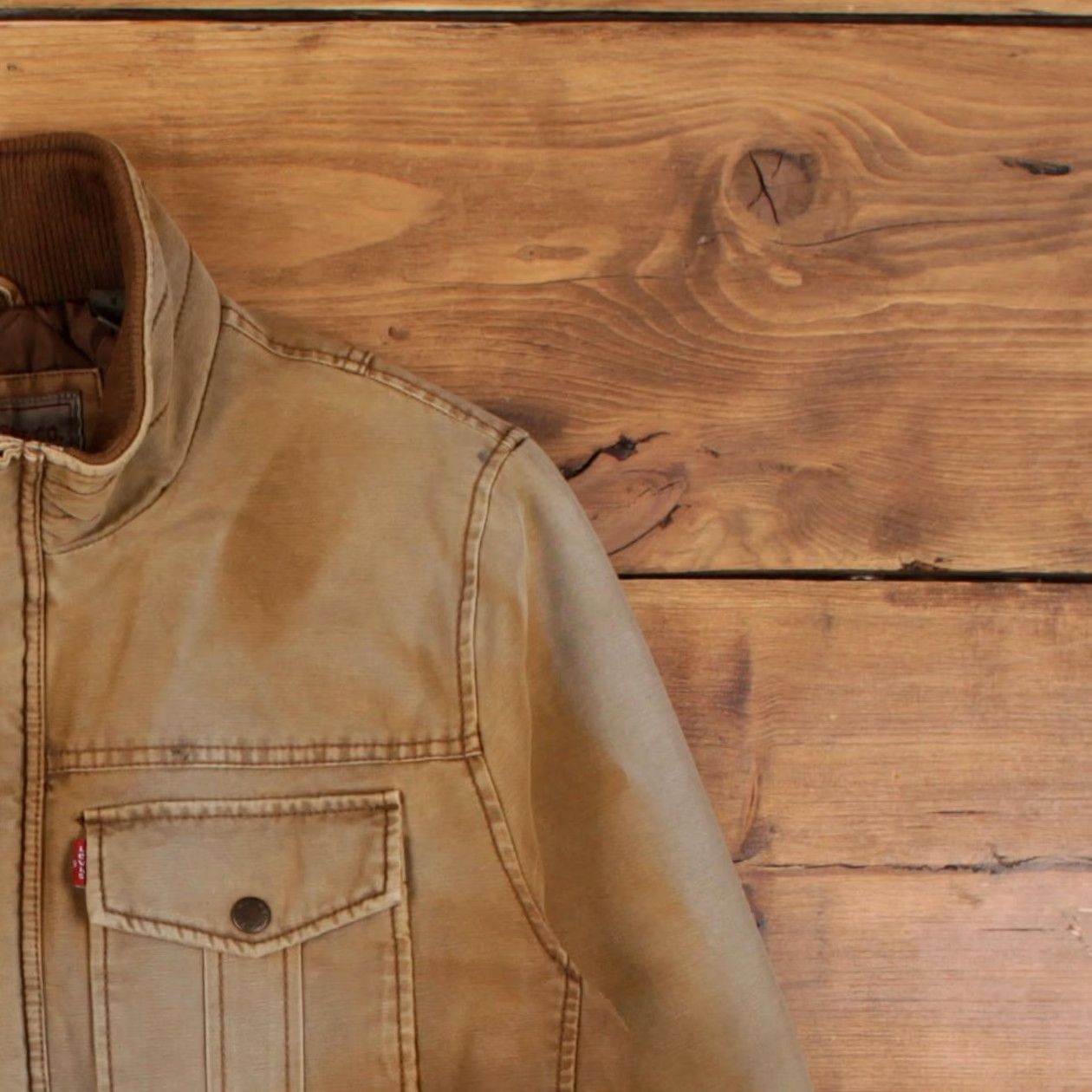Levi's VINTAGE Levi's Workwear Jacket Mens S Red Tab Brown Jacket Size US S / EU 44-46 / 1 - 7 Thumbnail