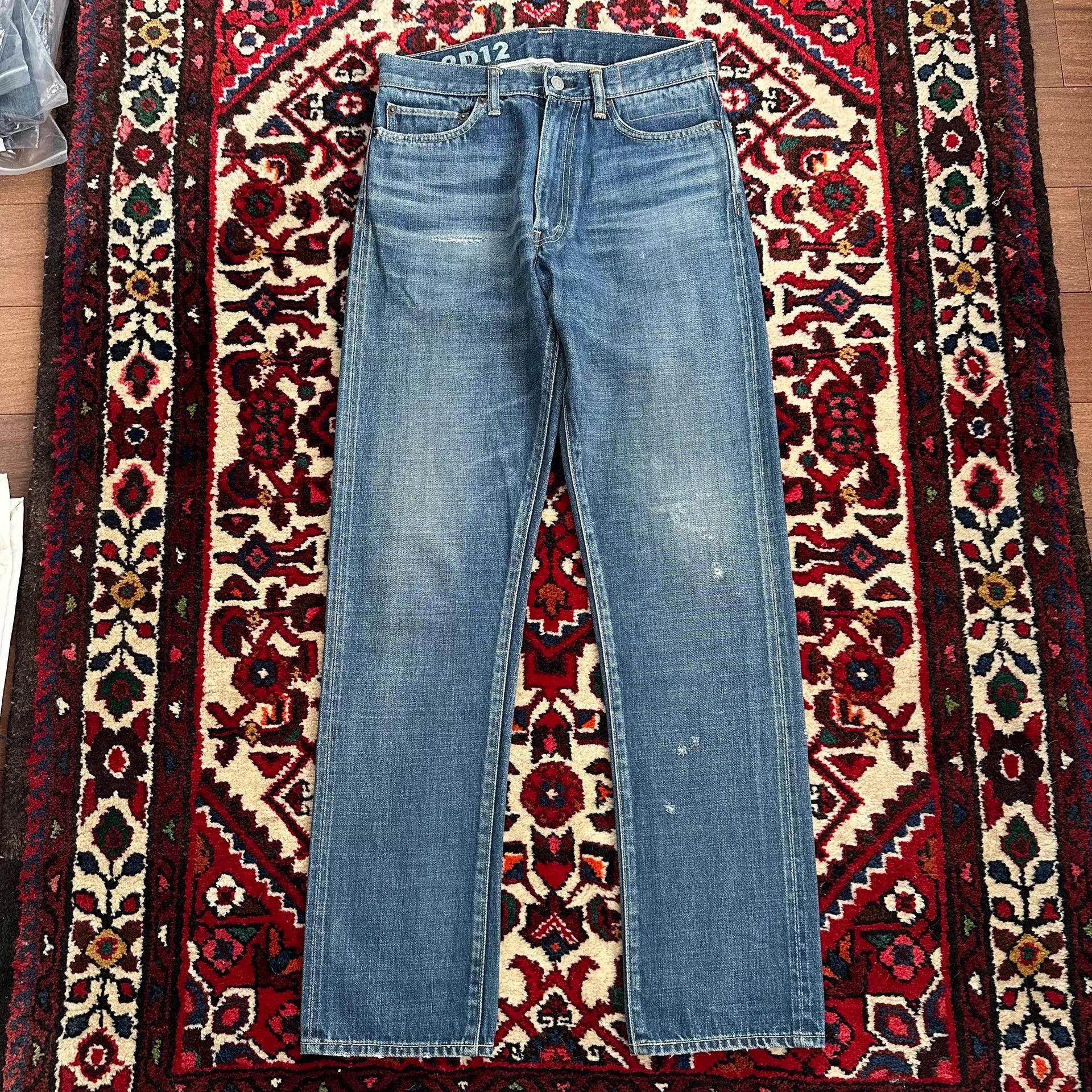 Visvim visvim 16ss 05D12 Muddy Straight Denim W30L30 9.5-9.8 Size US 30 / EU 46 - 1 Thumbnail