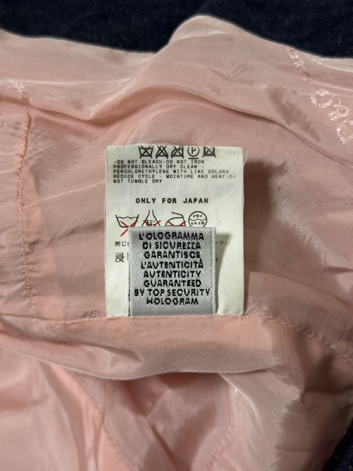 Dolce & Gabbana D&G Fall Winter 1999 Pink Fur & Denim Cropped Jacket Size XS / US 0-2 / IT 36-38 - 8 Thumbnail