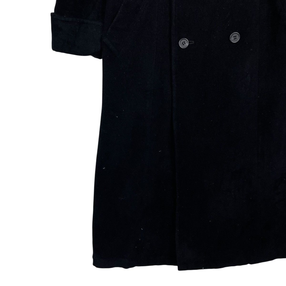 Japanese Brand Japanese Brand Ined Double Breasted Wool Coat Size S / US 4 / IT 40 - 4 Thumbnail