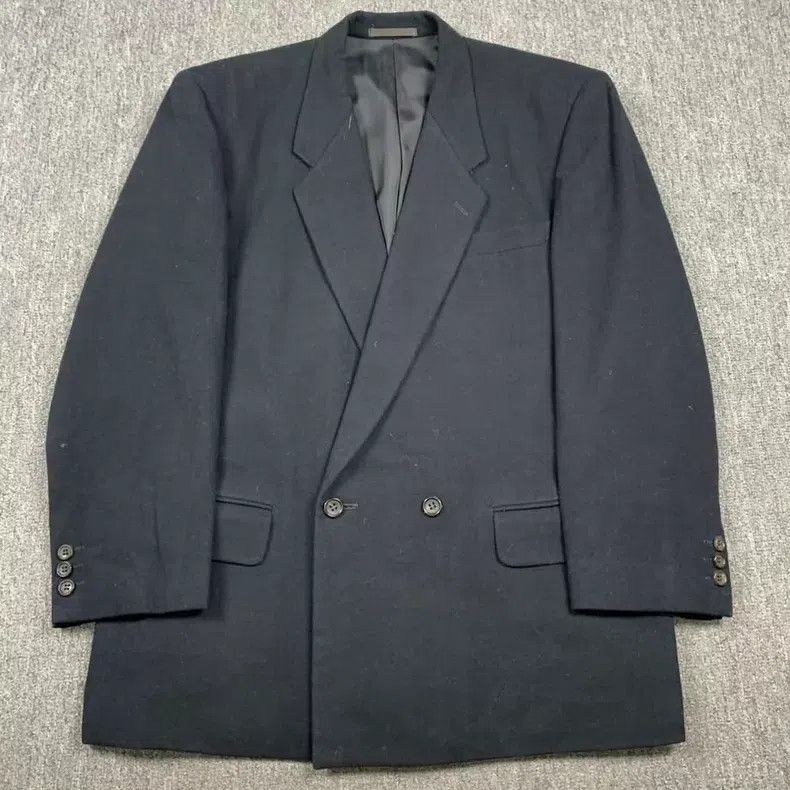 Comme des Garcons Comme Des Garcons Black Double-breasted Jacket Size US S / EU 44-46 / 1 - 1 Thumbnail