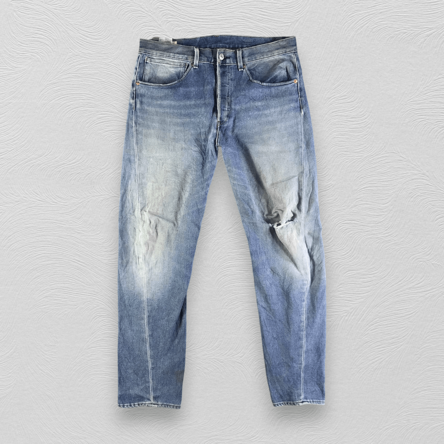 Levi's Levis Engineered 502 Jeans Medium Wash Denim KJ2979 Size US 34 / EU 50 - 1 Thumbnail