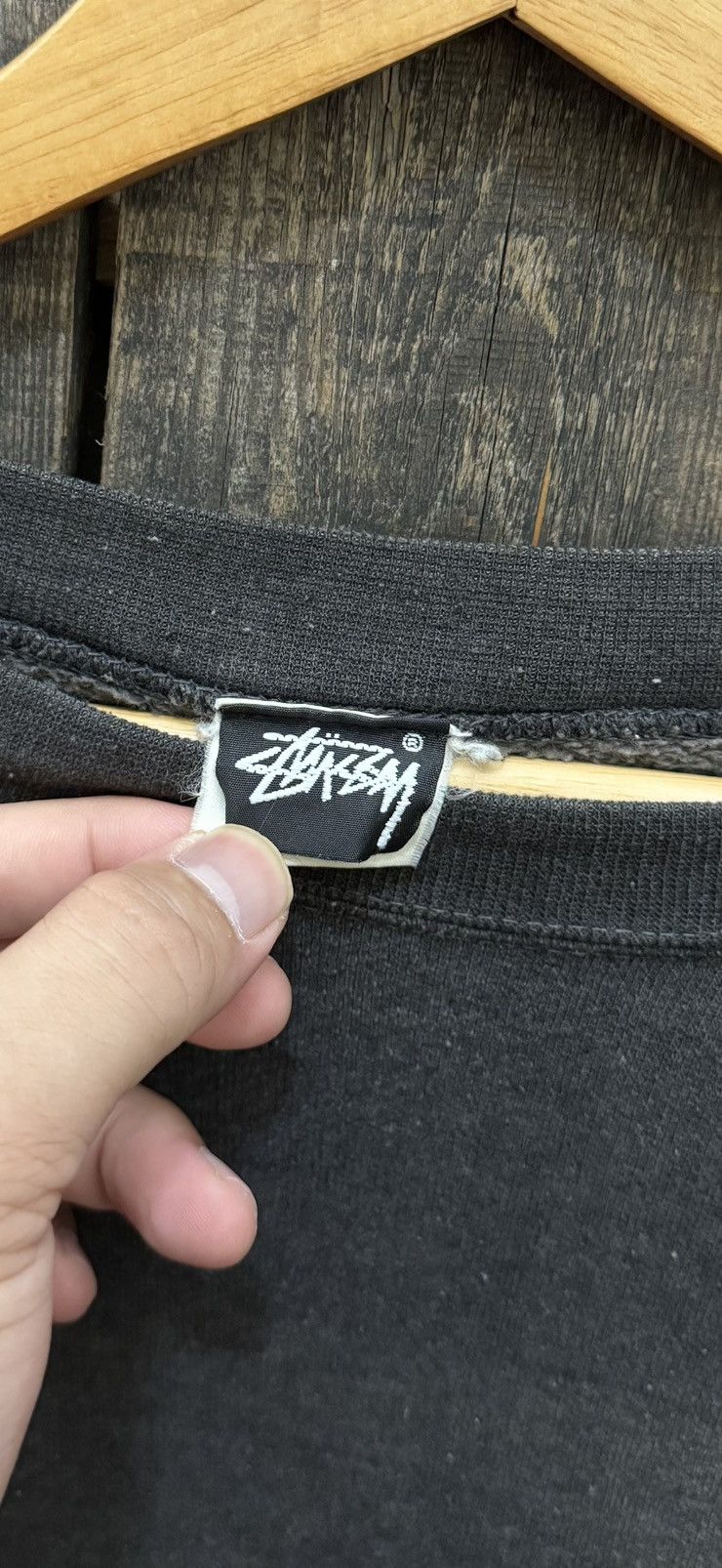 Stussy × Vintage Vintage 80's Stussy Big Logo Crewneck Sweatshirt Size US XL / EU 56 / 4 - 5 Thumbnail