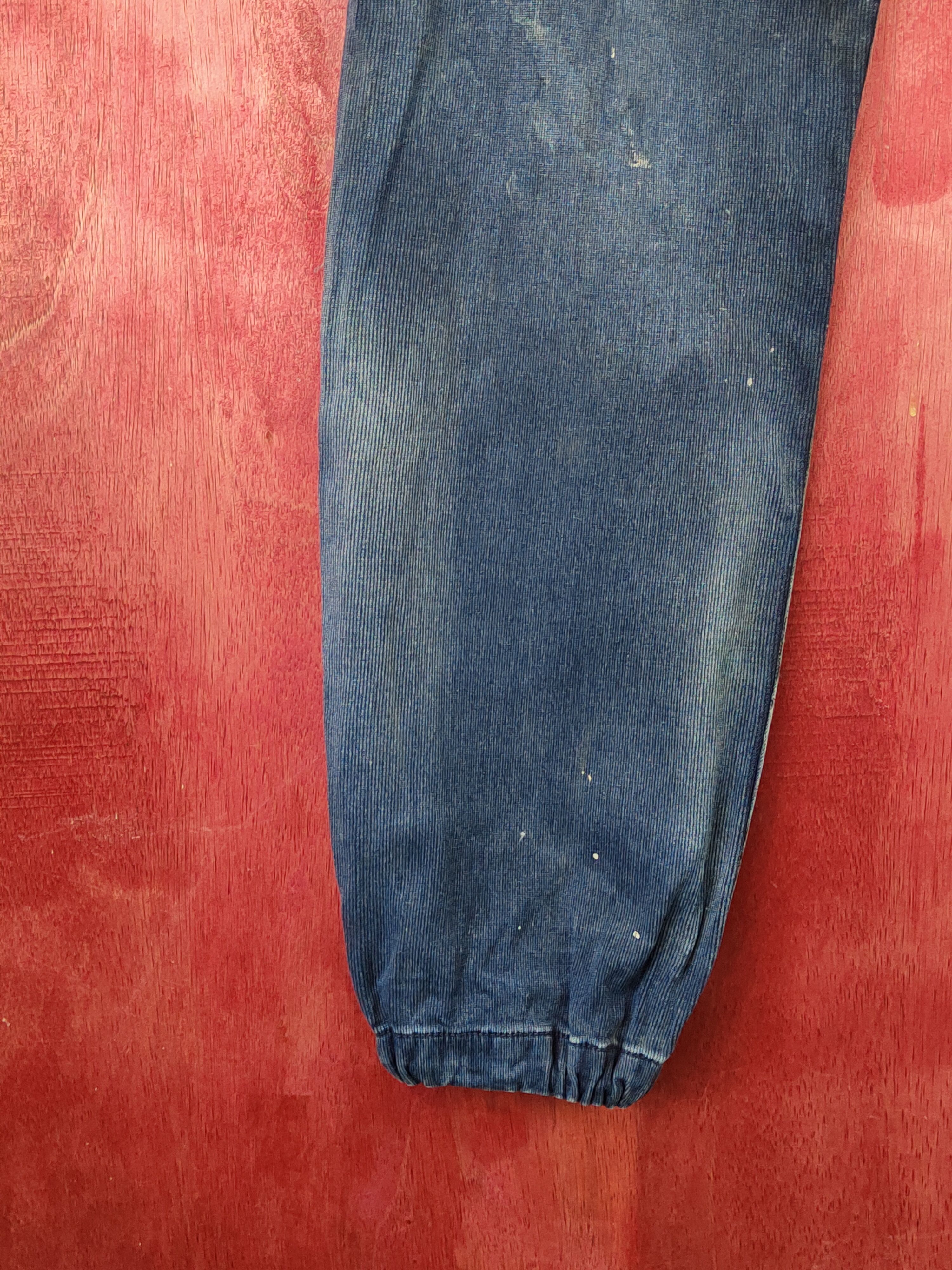 Japanese Brand × Vintage Scot.Inc Blue Faded Distressed Ripped Jogger Jeans #S1852 Size US 32 / EU 48 - 8 Thumbnail
