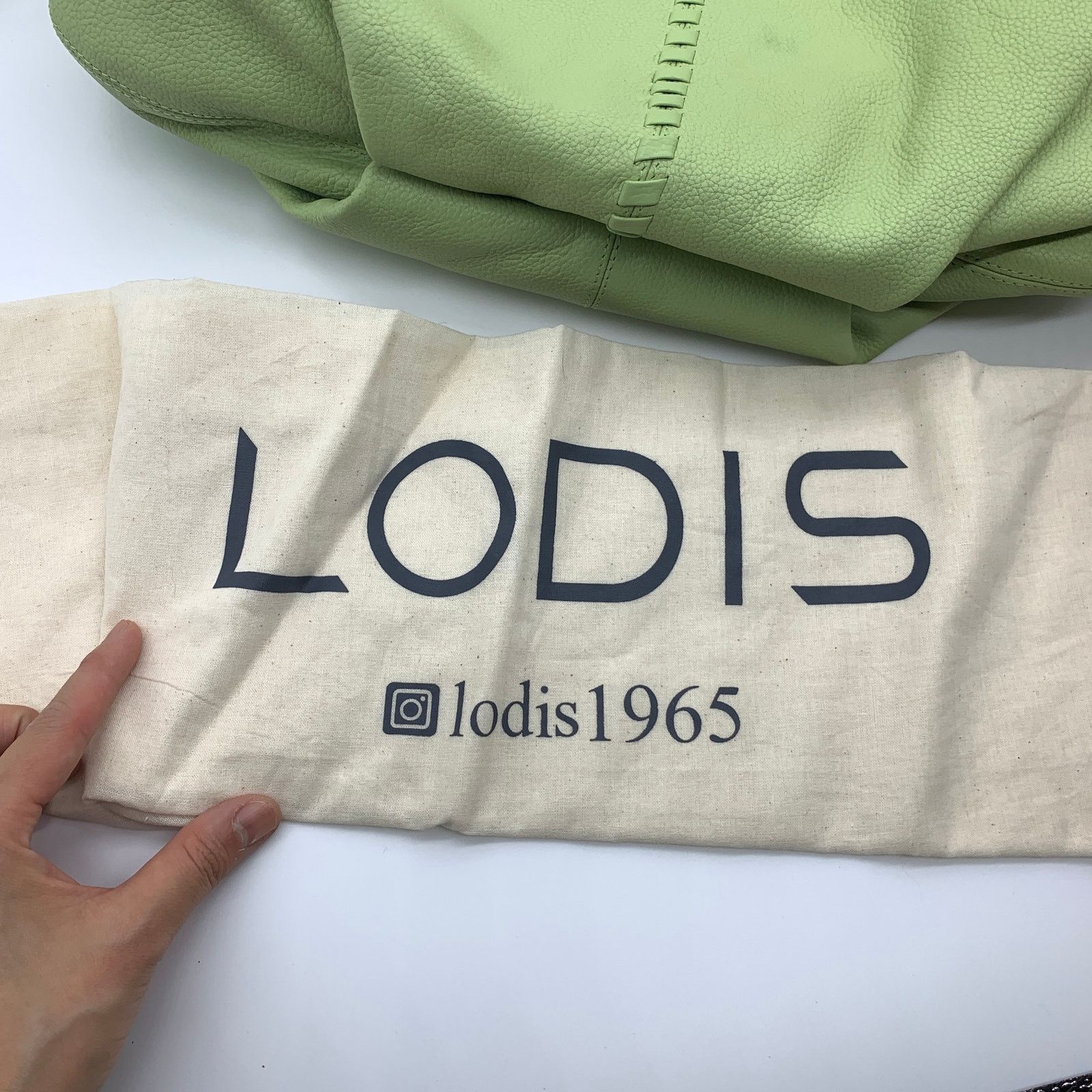 Other LODIS Womens Handbag Large Whipstitch Leather Tote Size ONE SIZE - 11 Thumbnail