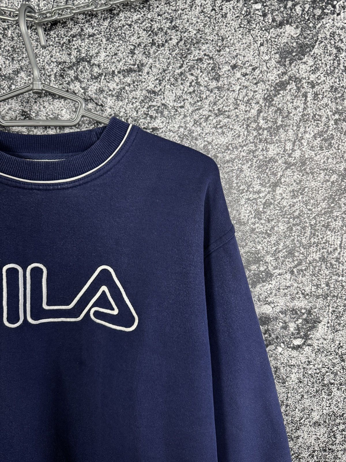 Fila FILA Vintage Crewneck Sweatshirt Big Logo Streetwear Size S Size US S / EU 44-46 / 1 - 2 Thumbnail