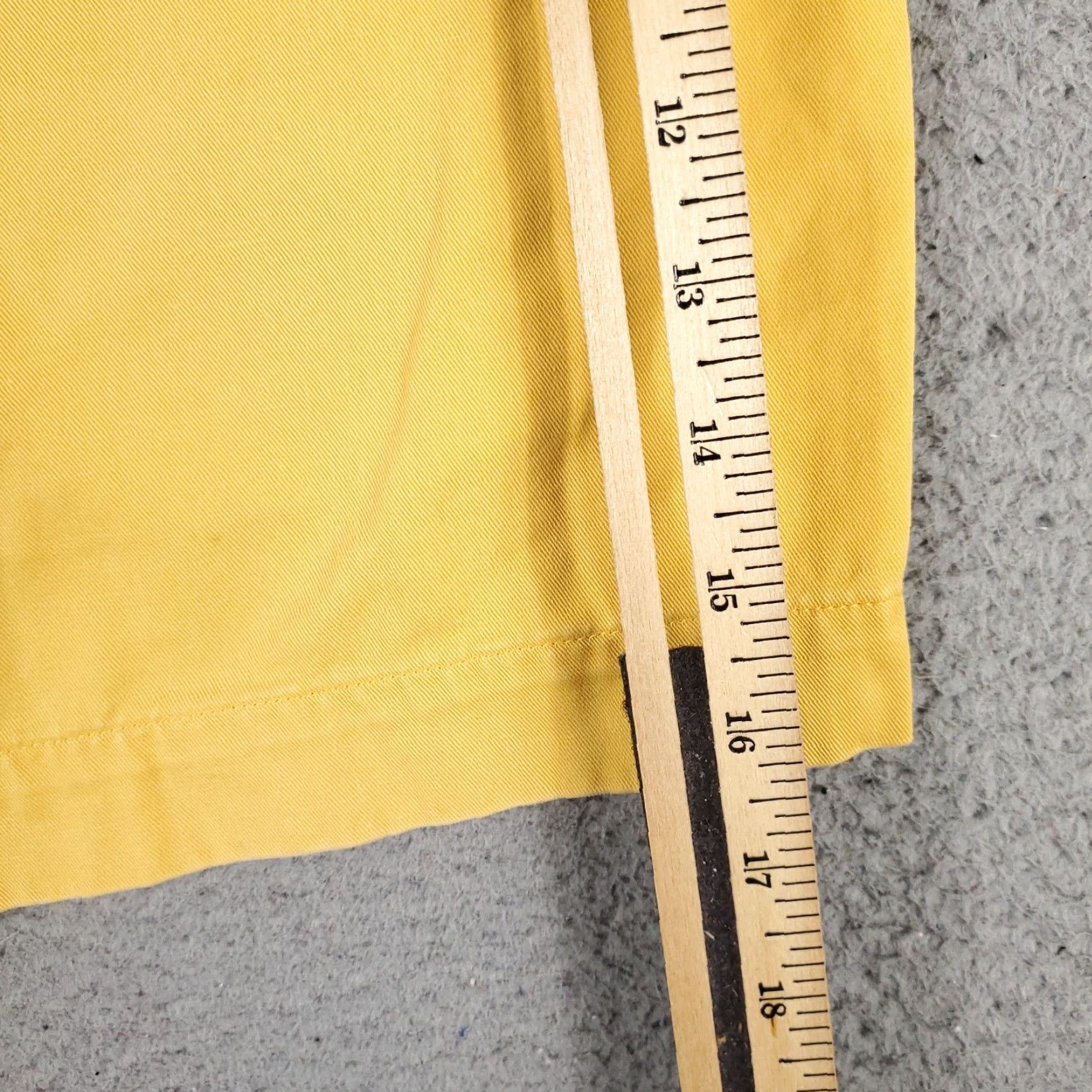 Nautica VINTAGE Nautica Trunks Adult Large Yellow Cotton Surf Swim Shorts Mens Size US 33 - 5 Thumbnail