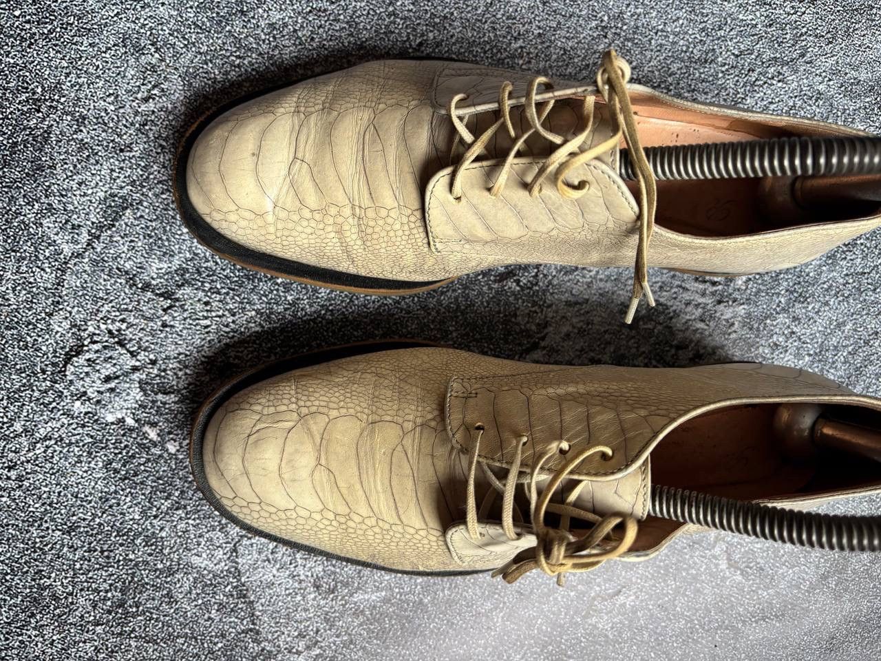 Robert Clergerie Robert Clergerie Paris Skin leather Oxford Shoes Lace Up Size US 4.5 / IT 34.5 - 4 Thumbnail
