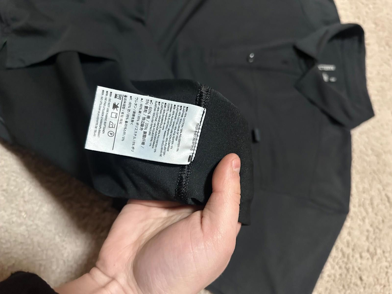 Arc'teryx Arc'teryx Captive Polo Shirt Mens XLarge Faded Black Hiking Size US XL / EU 56 / 4 - 8 Thumbnail