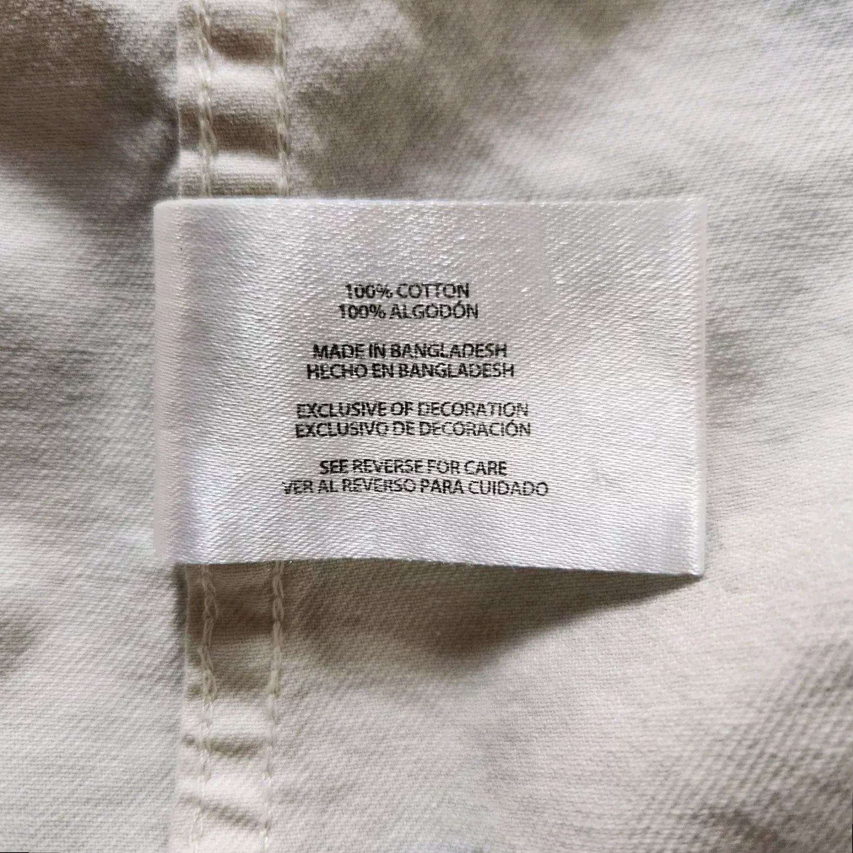 Gap Gap Womens Beige Four Leaf Clover Twill Cotton Field/Utility/Chore Jacket-Size L Size L / US 10 / IT 46 - 7 Thumbnail