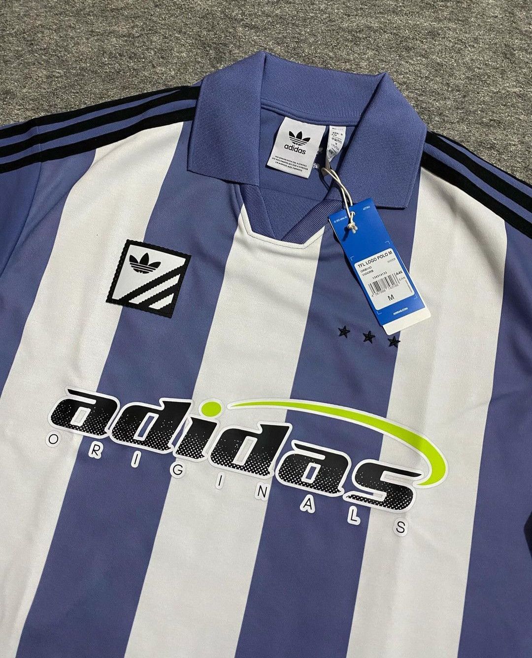 Adidas Adidas trefoil polo football Size US L / EU 52-54 / 3 - 2 Thumbnail