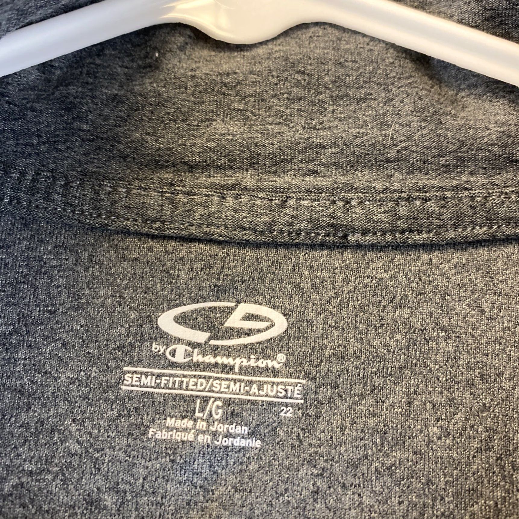 Champion Champion Grey Hi Lo Long Sleeve Shirt Top Womens Size L Large Running / 42-4 Size L / US 10 / IT 46 - 4 Thumbnail