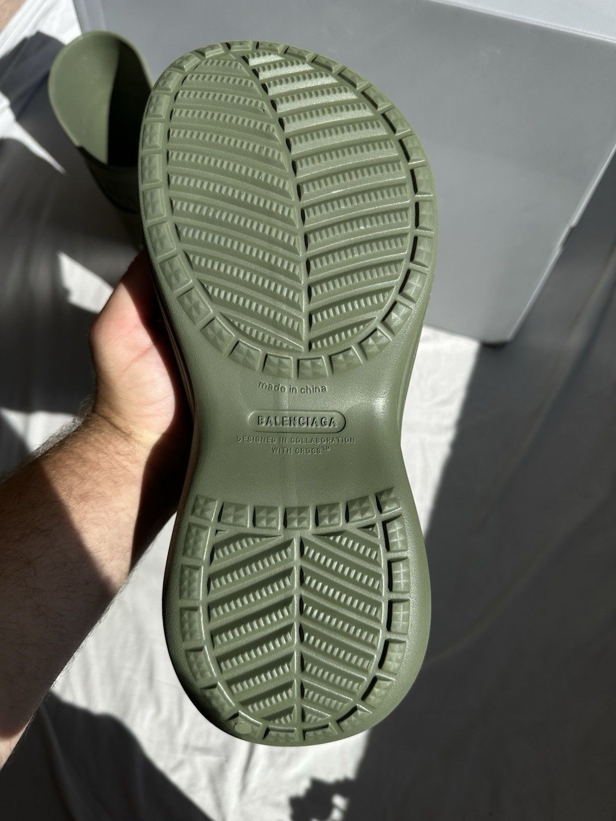 Balenciaga Balenciaga Croc Boots Green. Retail $850 Size US 12 / EU 45 - 3 Thumbnail