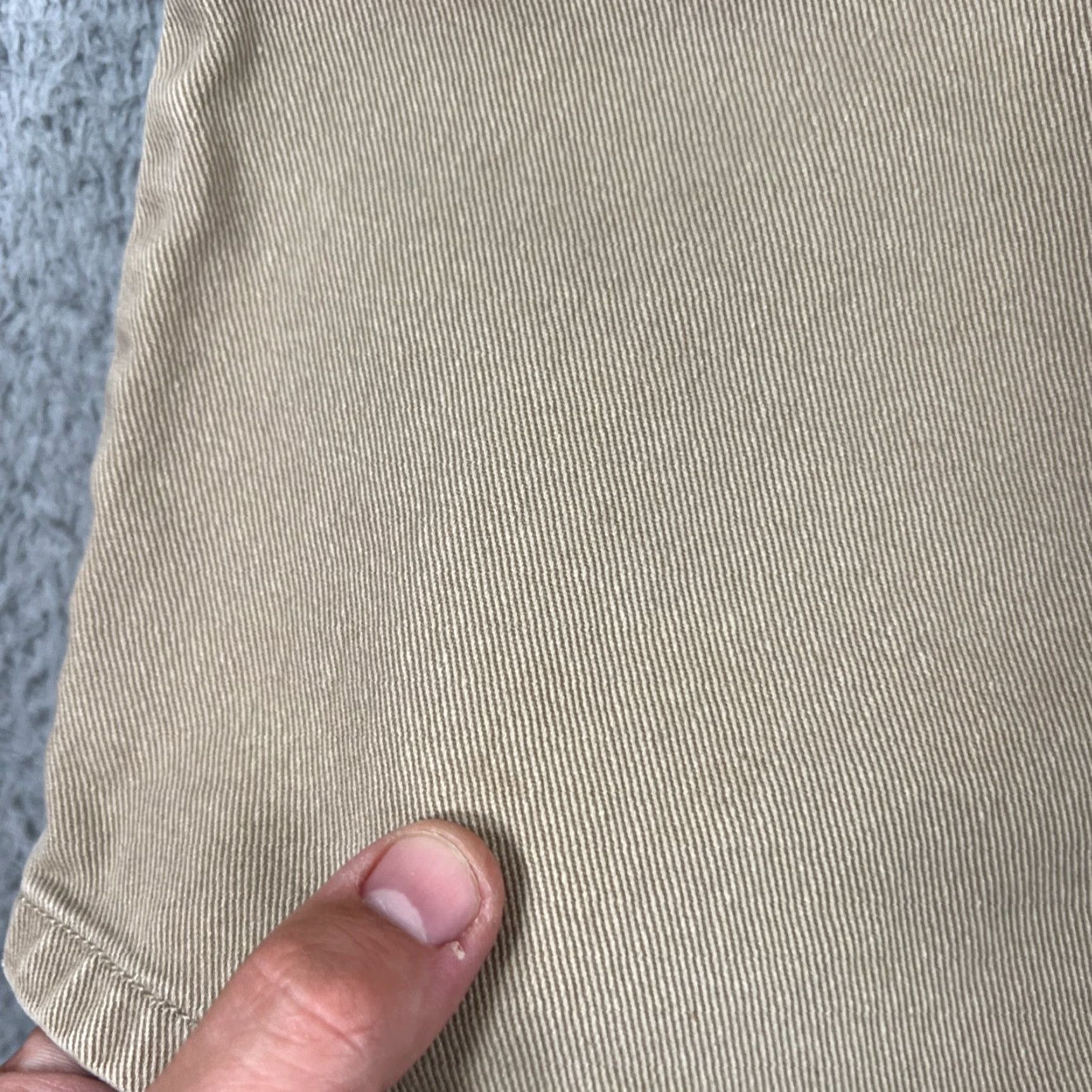 Route 66 VINTAGE Route 66 Bermuda Shorts Mens Relaxed Fit Denim Khaki 32" Waist Beige Cotton Pockets 1990s-2000s Size US 34 / EU 50 - 2 Thumbnail