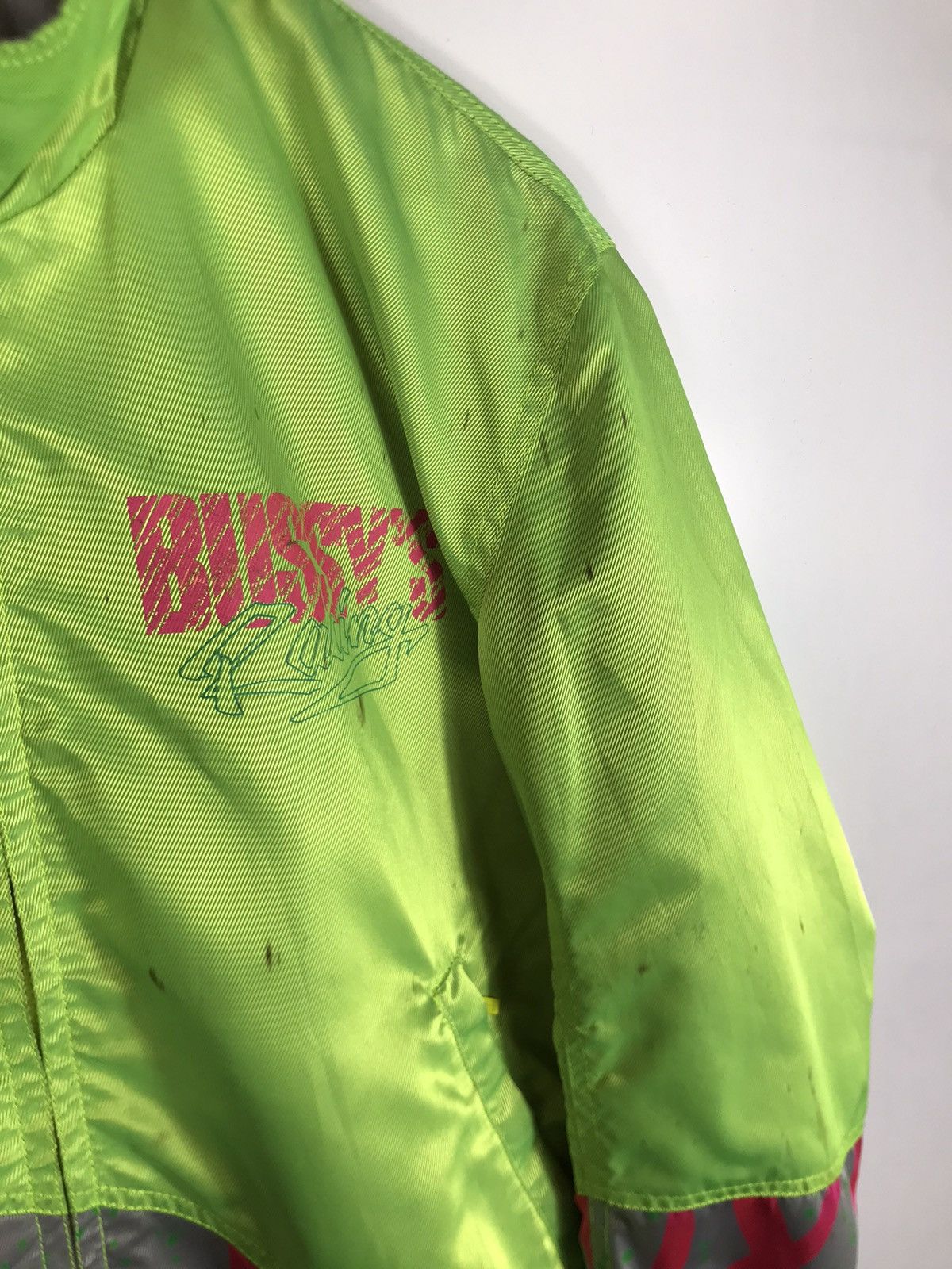 Japanese Brand ⚡️Vintage Bussy’s Racing Motocycle Bomber Jacket Size US M / EU 48-50 / 2 - 6 Thumbnail