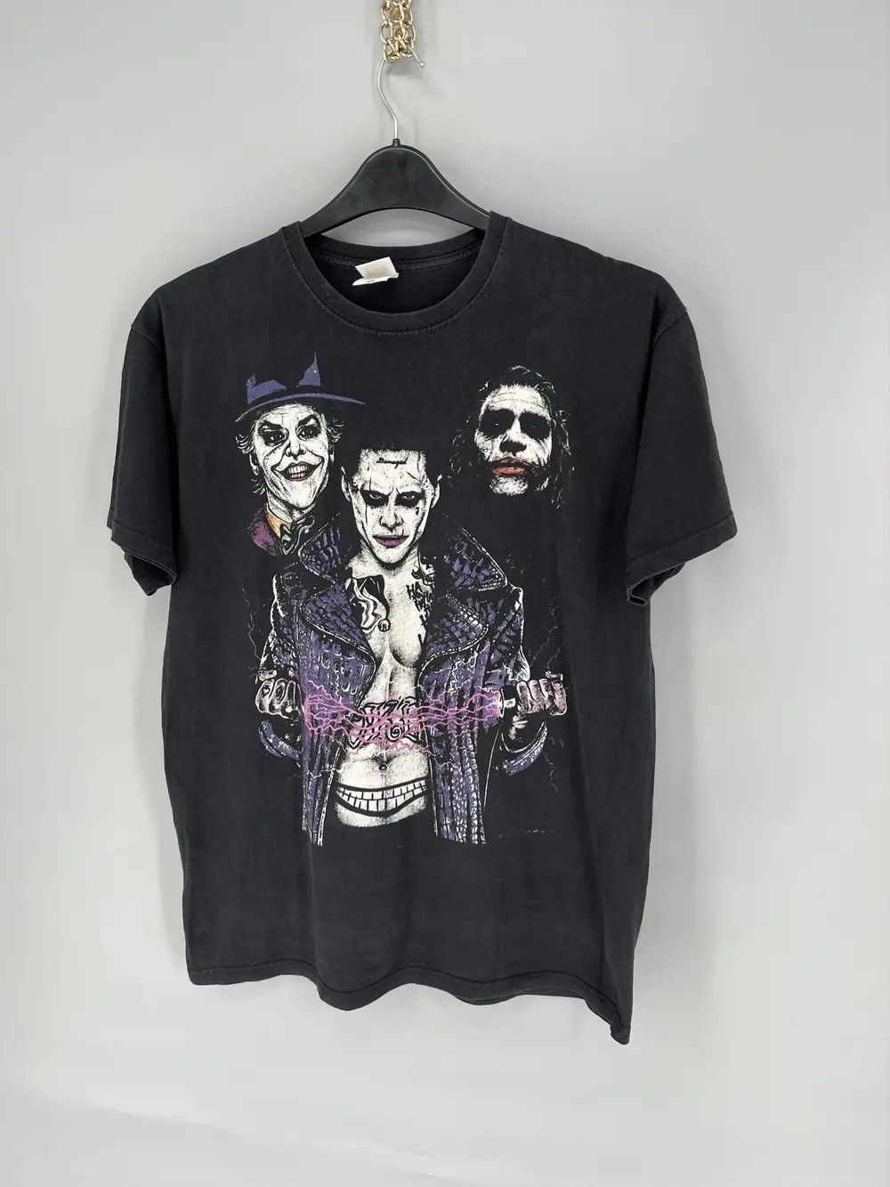 DC Comics Vintage Y2K Joker T-Shirt The Dark Knight Batman Size US L / EU 52-54 / 3 - 3 Thumbnail