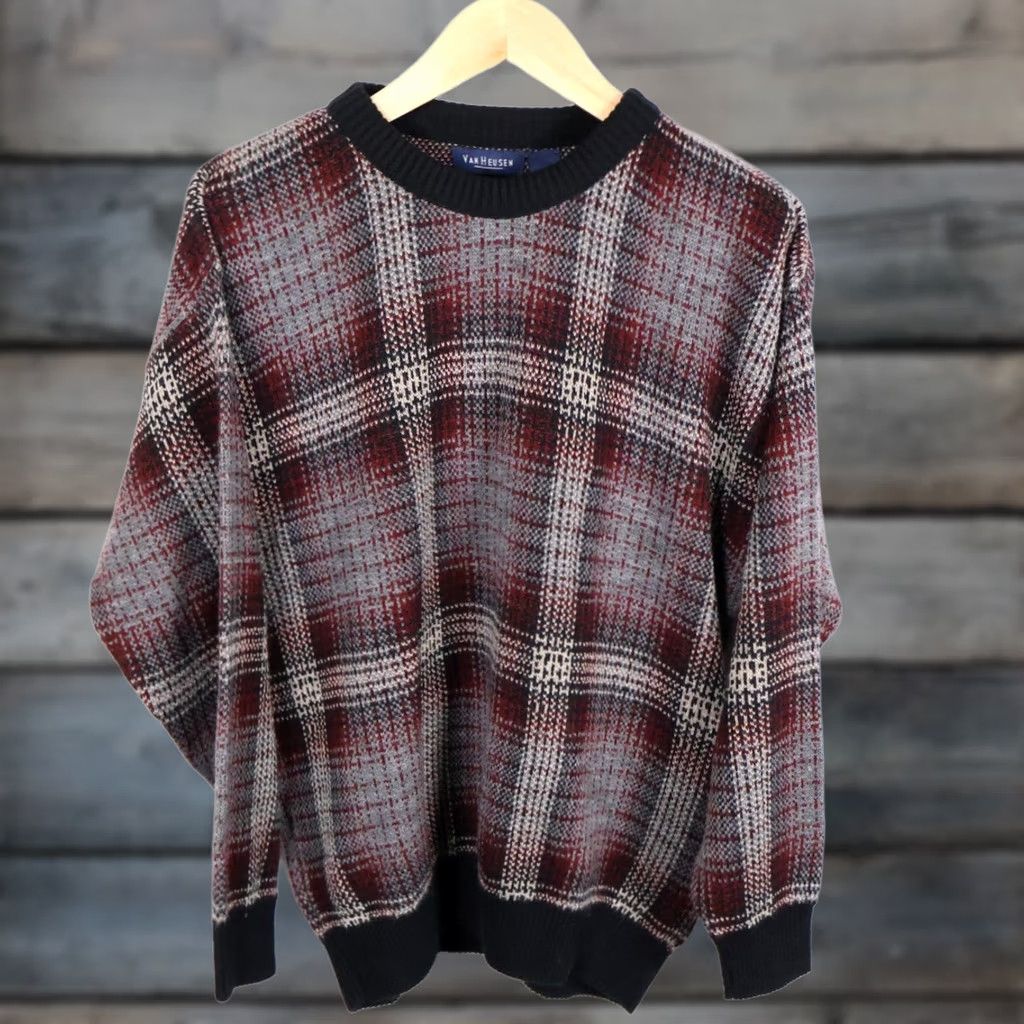 Van Heusen VINTAGE Van Heusen Sweater Shirt? Size US L / EU 52-54 / 3 - 1 Thumbnail