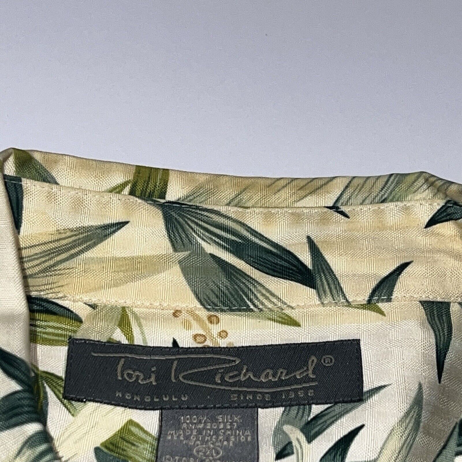 Tori Richard Tori Richard Hawaiian Shirt Men’s 2XL Floral Aloha Camp Size US XXL / EU 58 / 5 - 6 Thumbnail