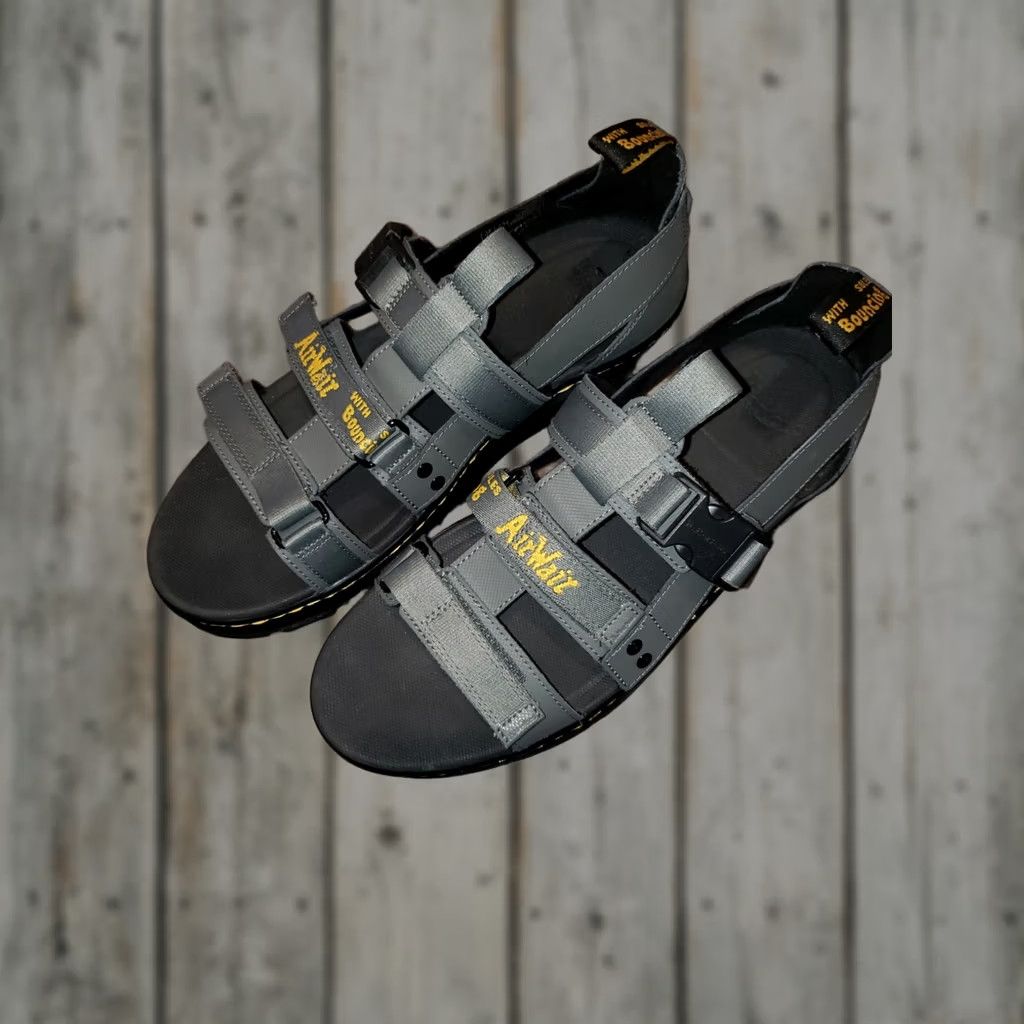 Dr. Martens Dr. Martens Pearson Unisex Men's Strap Sandals Gunmetal Gray Size 13 Sandal Gray Mens Shoes 13 Dr. Martens Pearson Size ONE SIZE - 1 Thumbnail