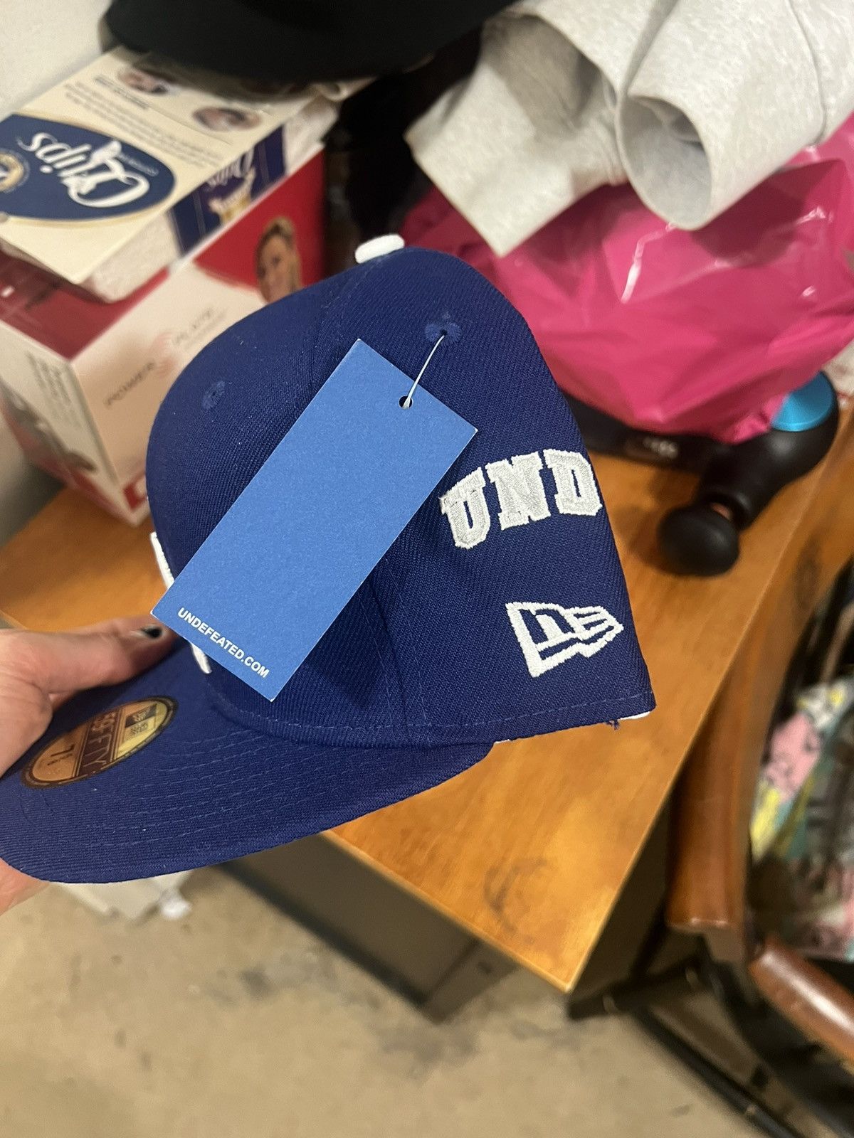 New Era × Undefeated New Era X Undefeated LA Dodgers fitted hat 7 5/8 Size ONE SIZE - 3 Thumbnail