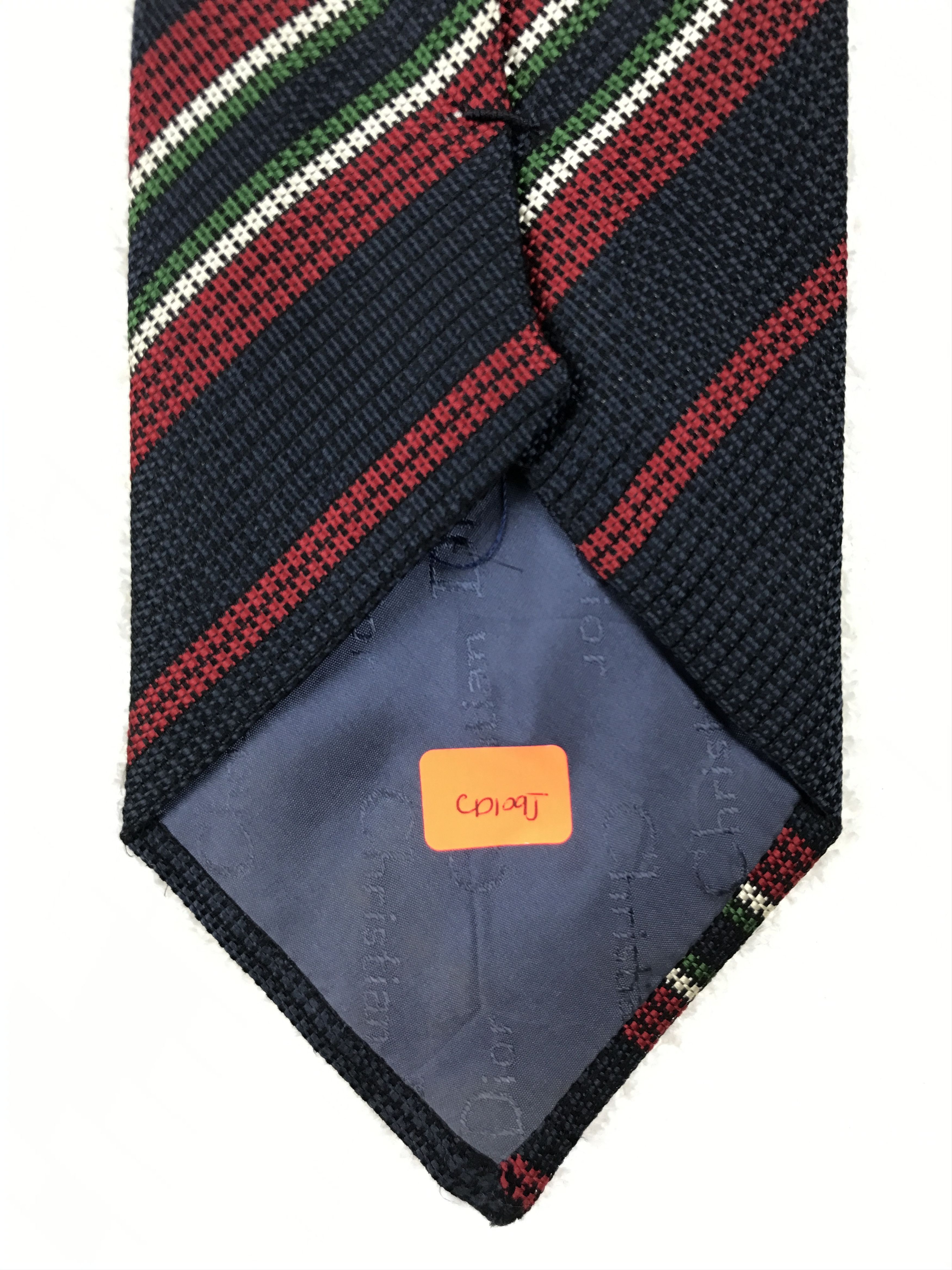 Christian Dior Monsieur × Vintage Vintage Christian Dior Silk Necktie Size ONE SIZE - 9 Thumbnail