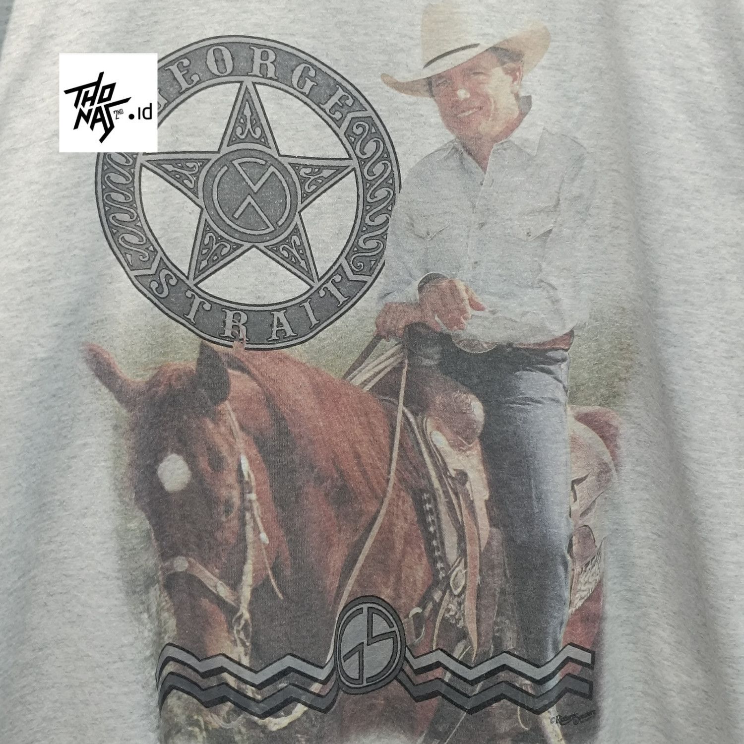 Band Tees 90s George Strait USA Tour Country Singer | Grailed