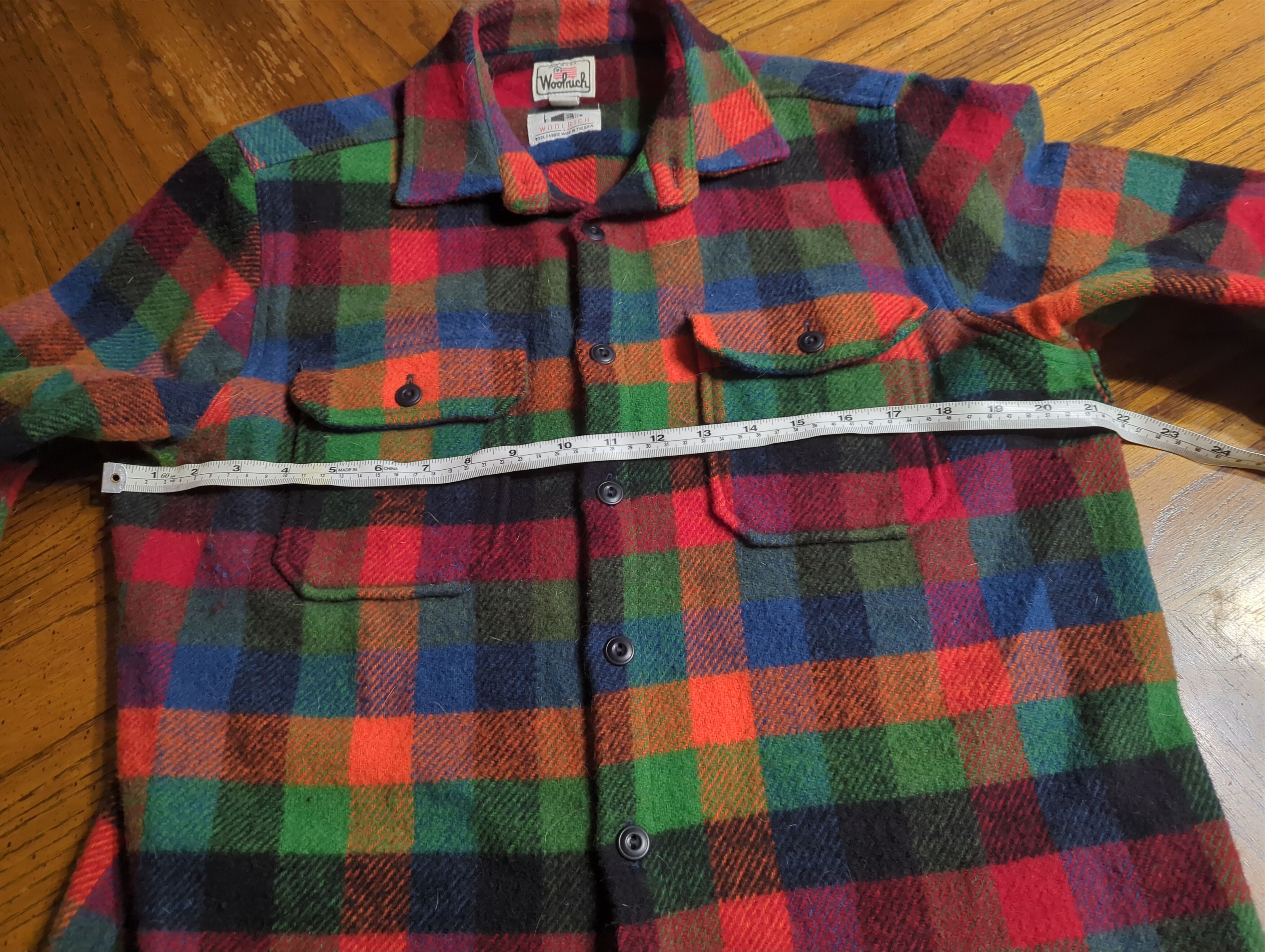 Woolrich Woolen Mills Woolrich Plaid Wool Shirt Jacket Size US M / EU 48-50 / 2 - 6 Thumbnail