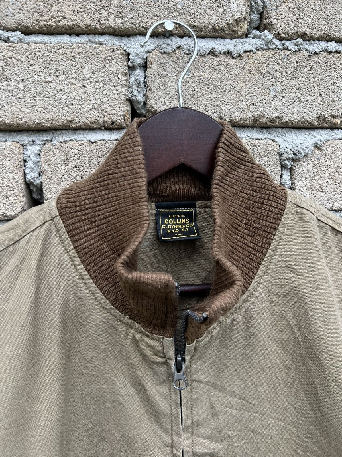 Japanese Brand Collins Clothing.Co Cotton Jacket Size US M / EU 48-50 / 2 - 5 Thumbnail