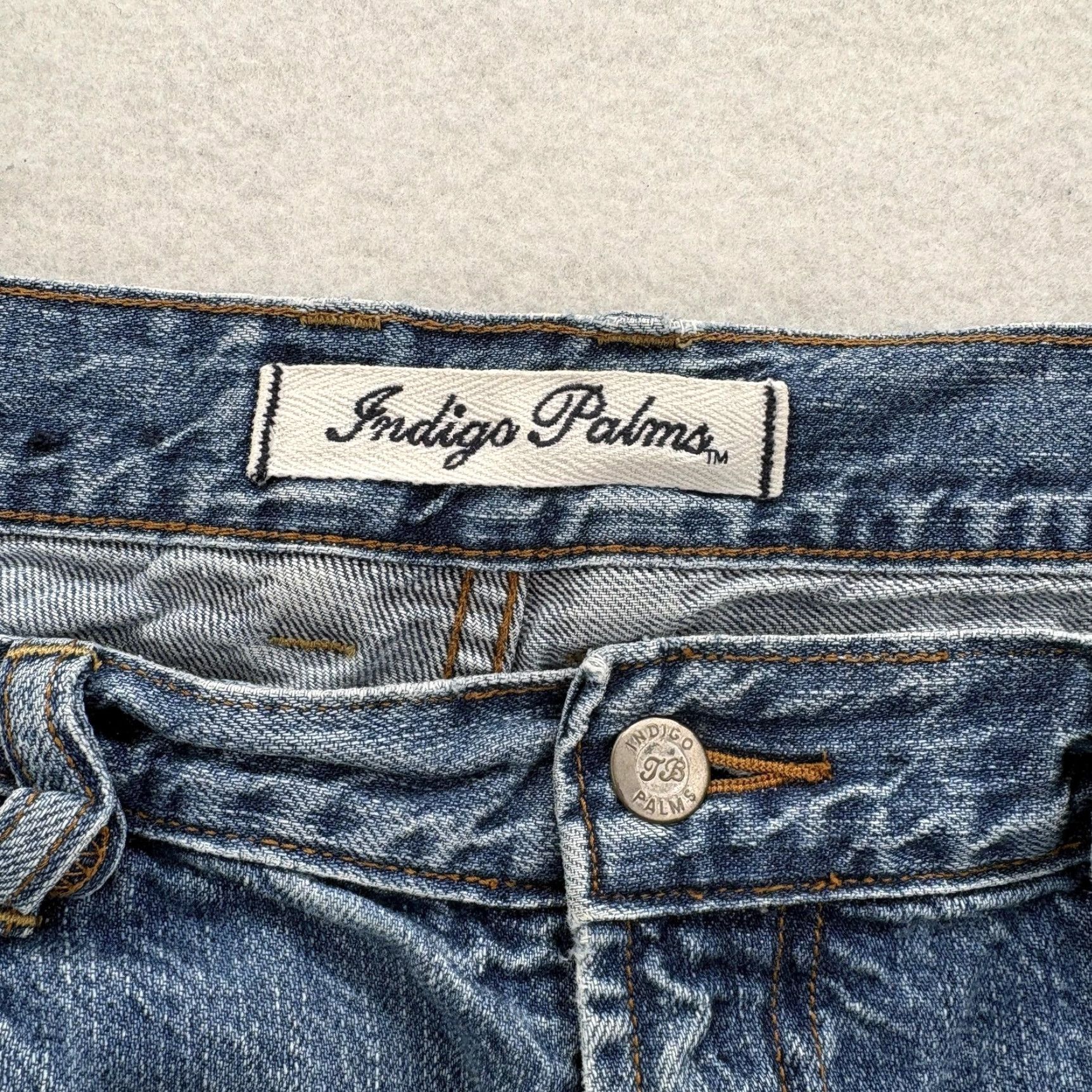 Tommy Bahama Tommy Bahama Indigo Palms Jeans Mens 40x36 Denim Blue Straight Preppy Casual Classic Fit Regular Zip Pocket Mens Size US 40 / EU 56 - 4 Thumbnail