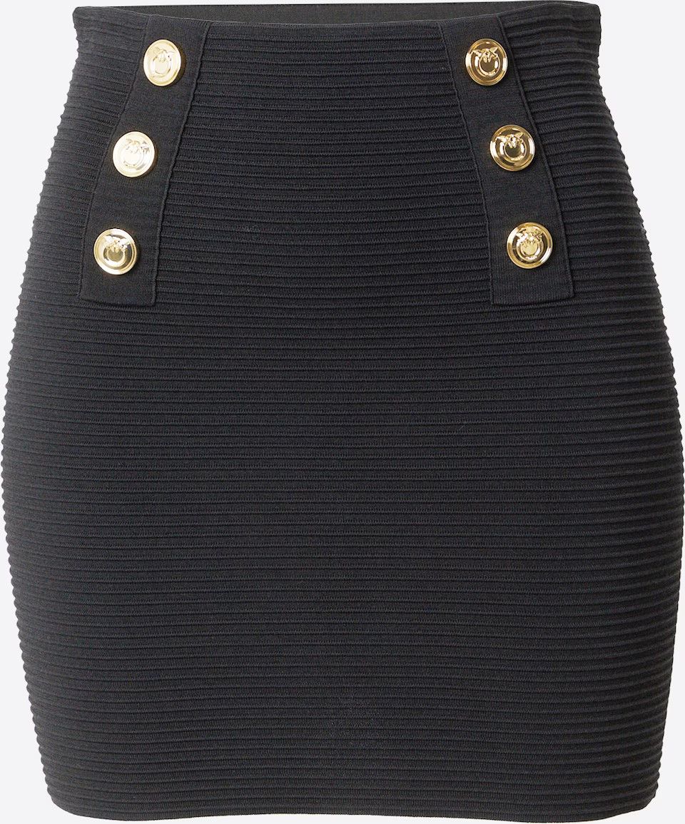 o1s22i1n0824 Cipresso Mini Skirt in Black