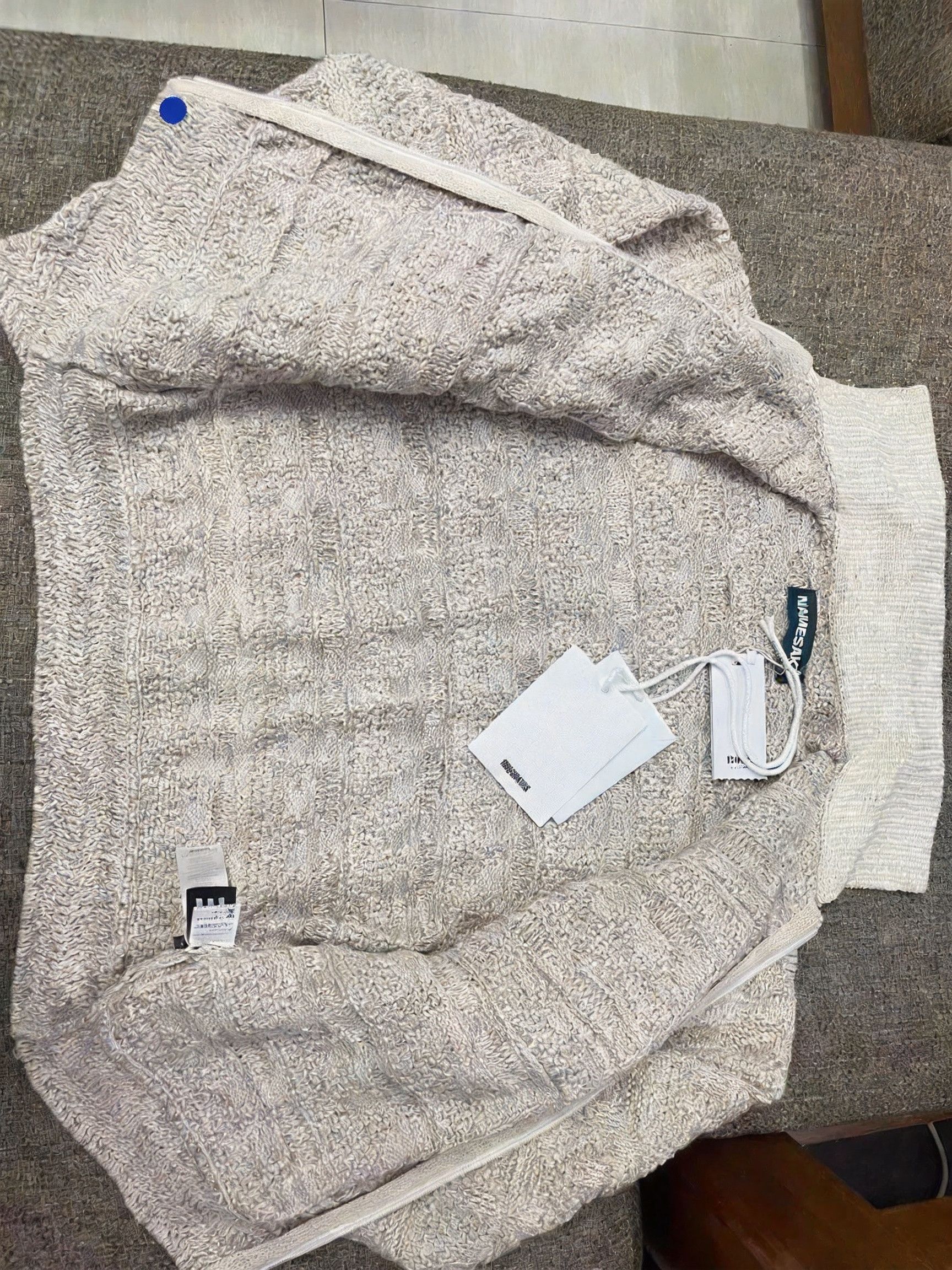 Peruvian Equestrian Hand-Knit Sweater In Beige/, Men's (Size M) — image 2 of 6