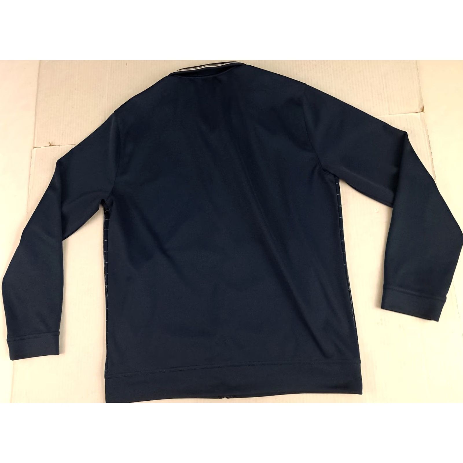 Vintage VINTAGE Walter Hagen Golf Jacket Windbreaker Full Zip Chex Navy Blue 27in 20in pit to pit M Mens Size US M / EU 48-50 / 2 - 6 Thumbnail
